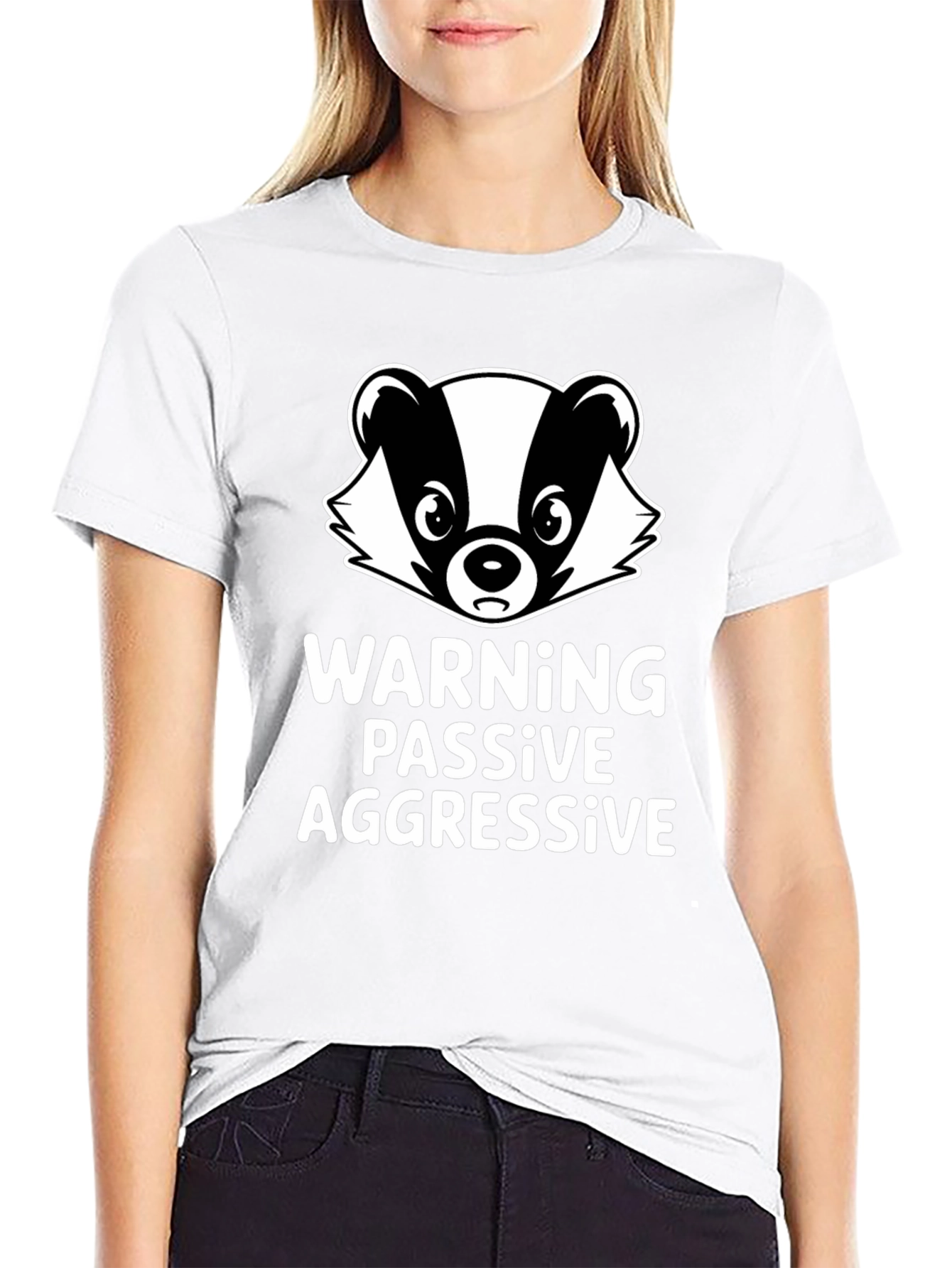 Passive Aggressive Badger T-Shirt