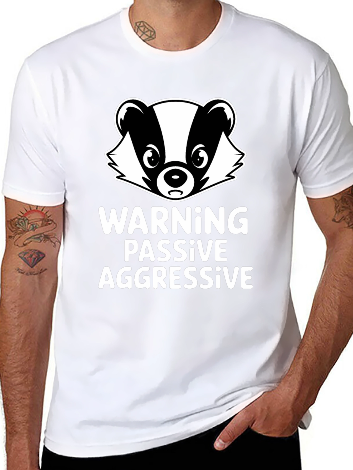 Passive Aggressive Badger T-Shirt