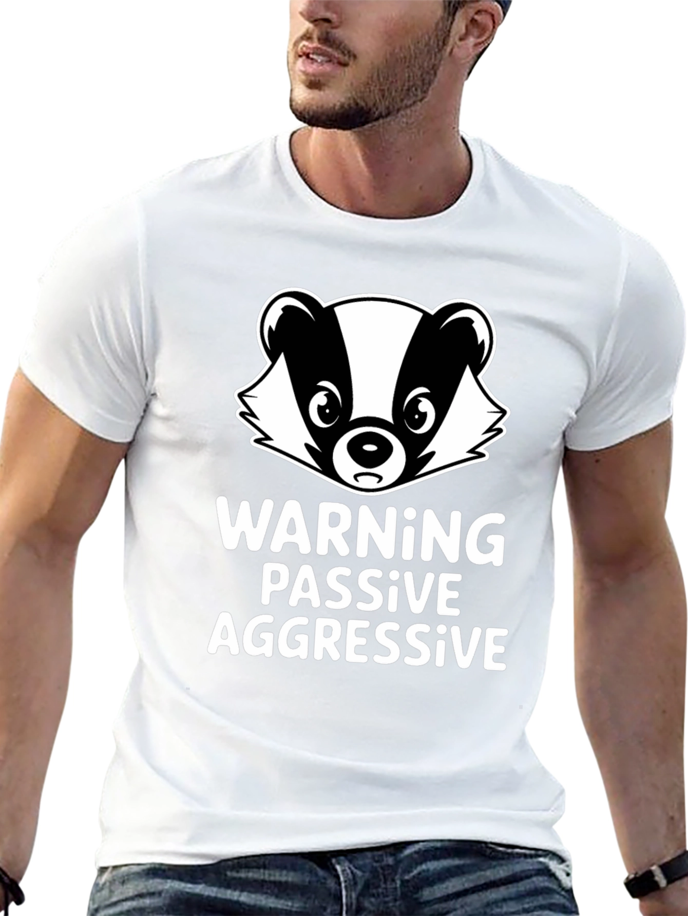 Passive Aggressive Badger T-Shirt