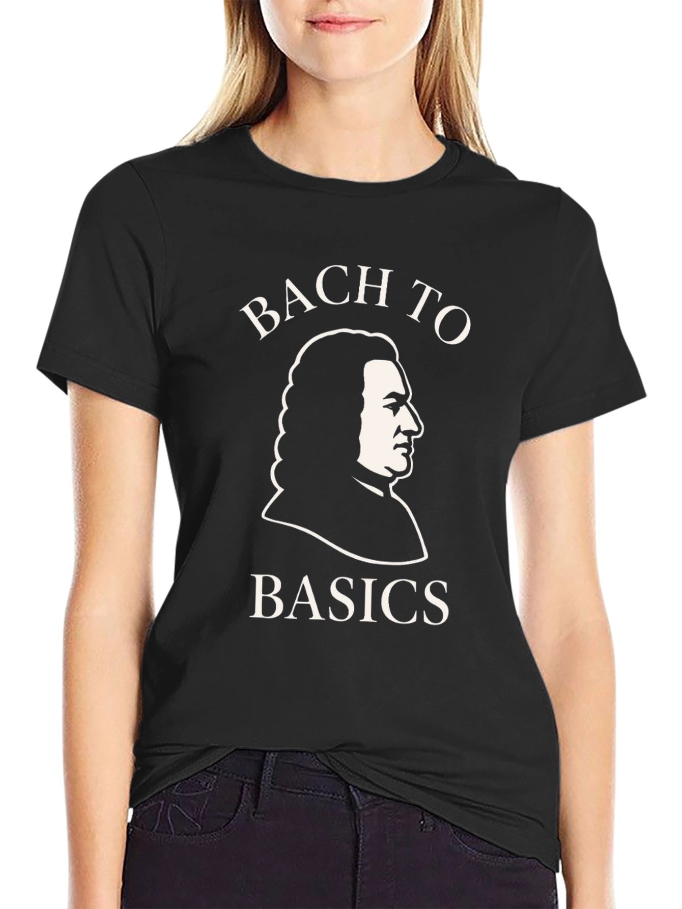 Bach to Basics Graphic T-Shirt - Music Lover Tee