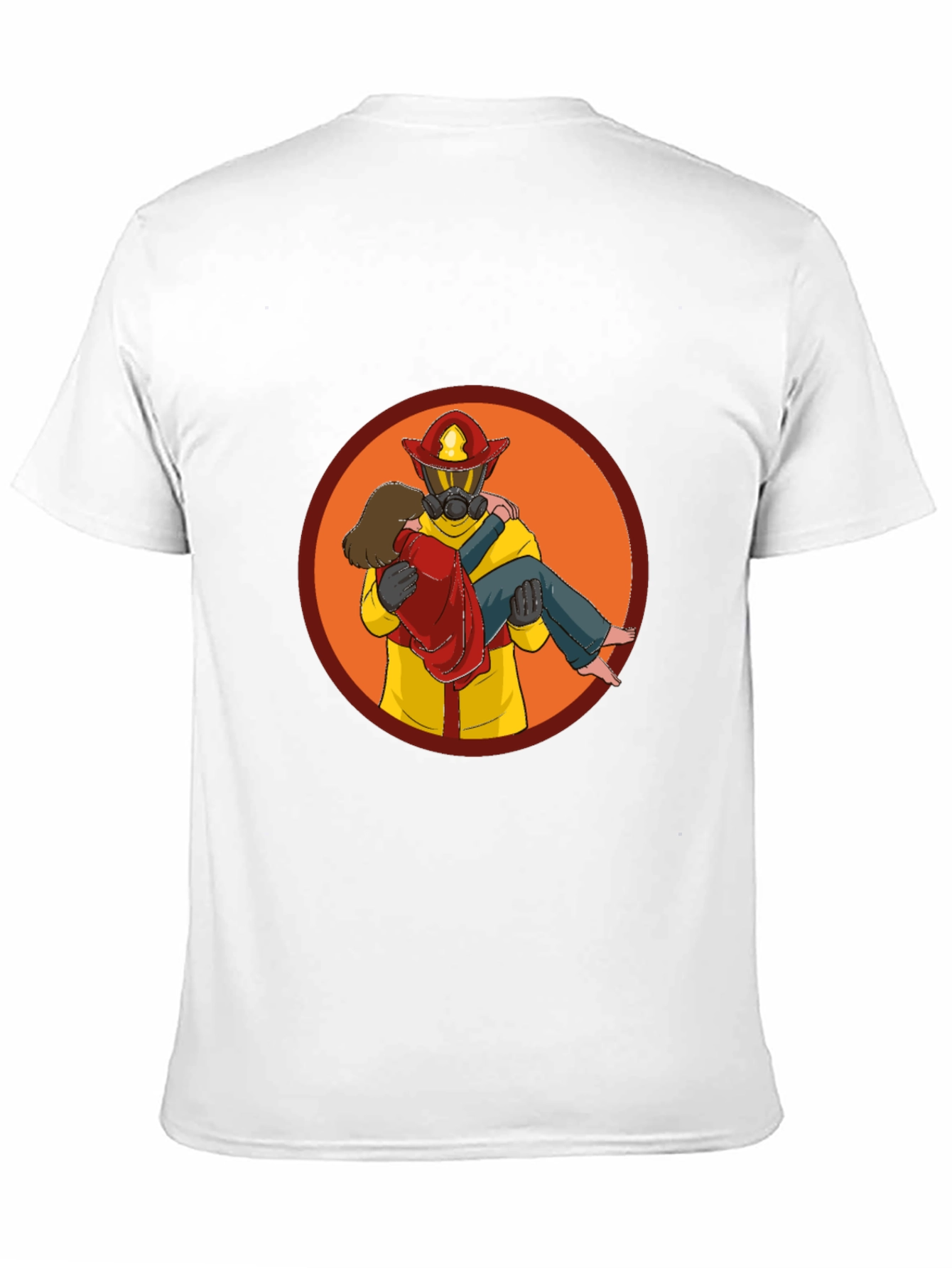 Firefighter Rescue Graphic T-Shirt