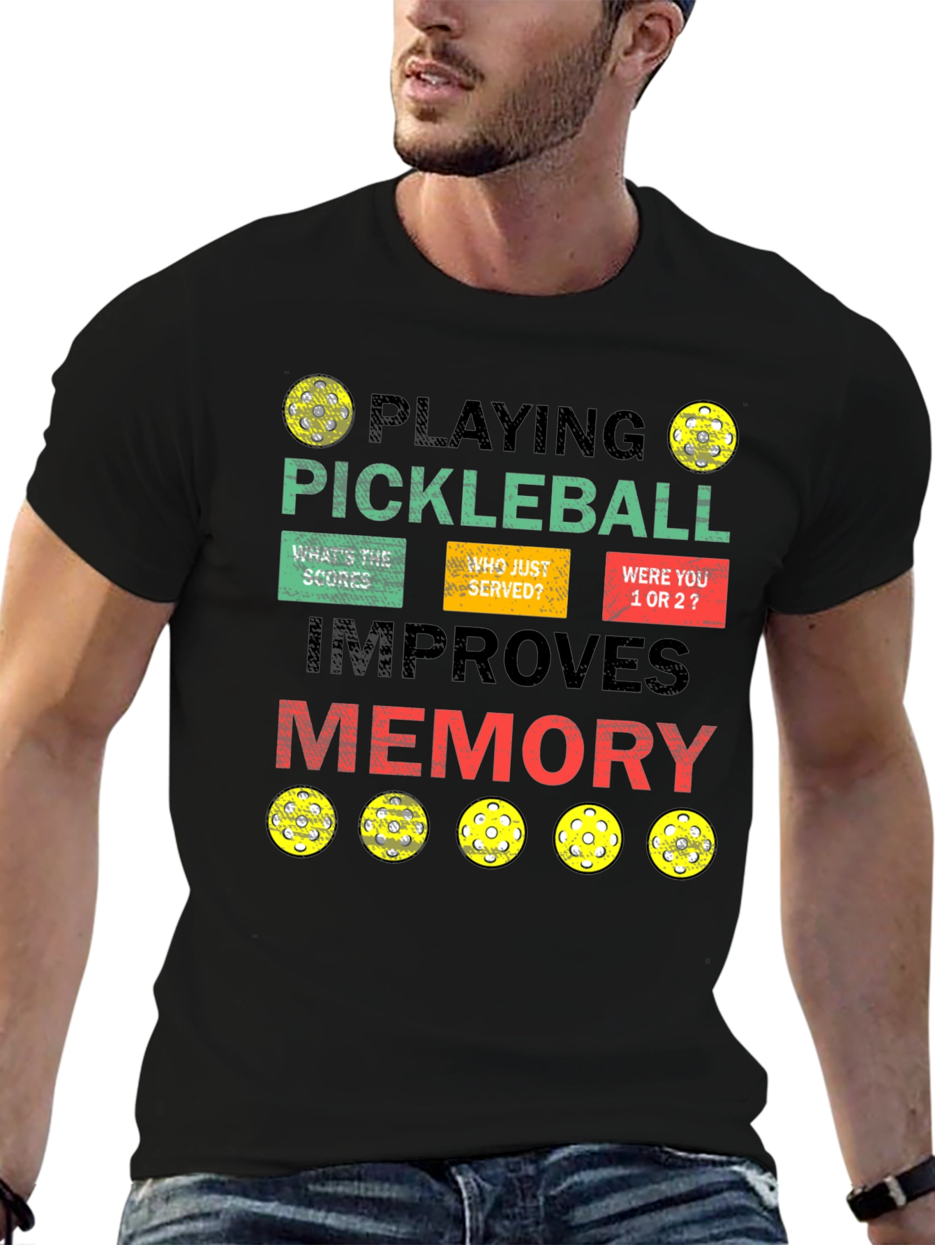 Pickleball Improves Memory T-Shirt