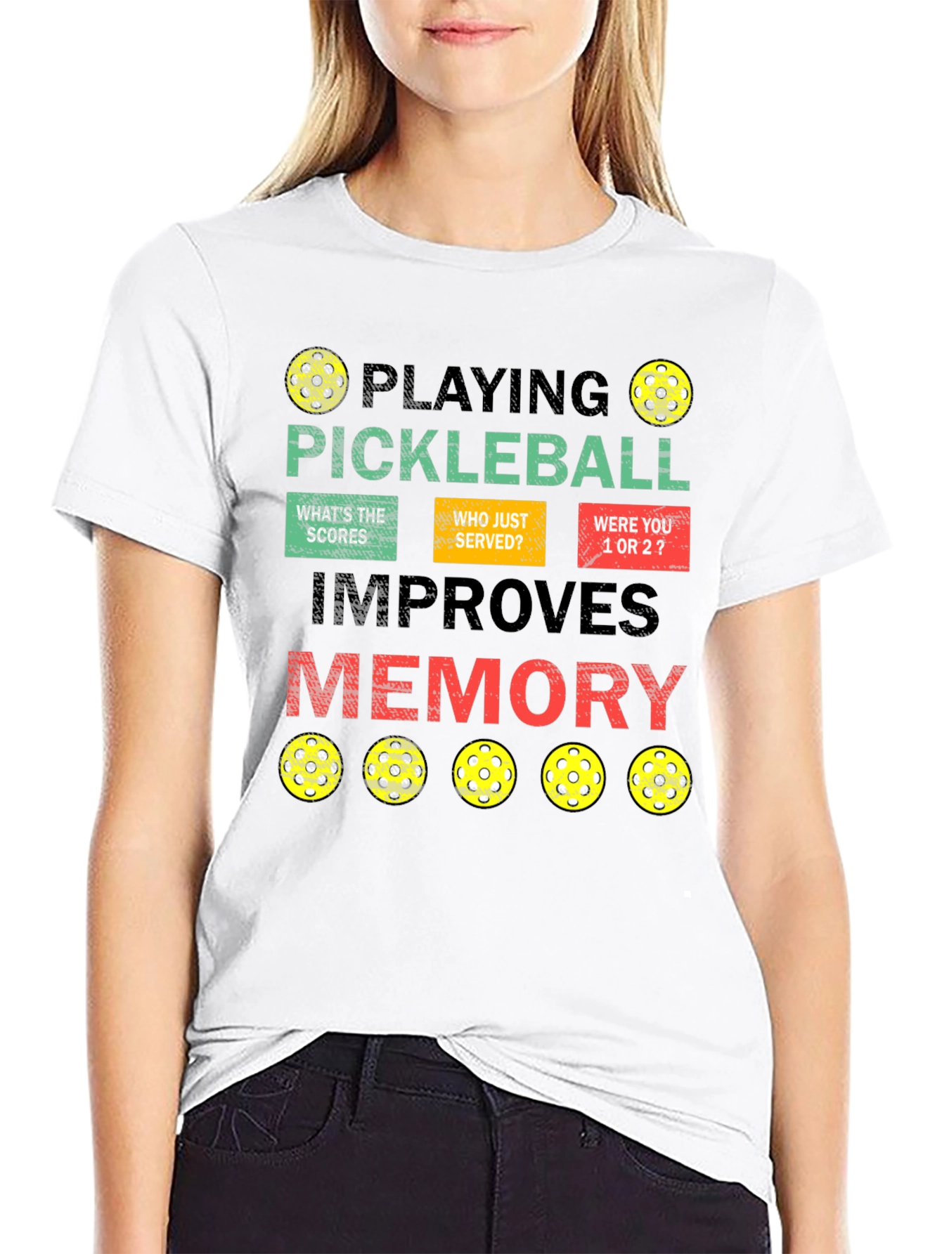 Pickleball Improves Memory T-Shirt