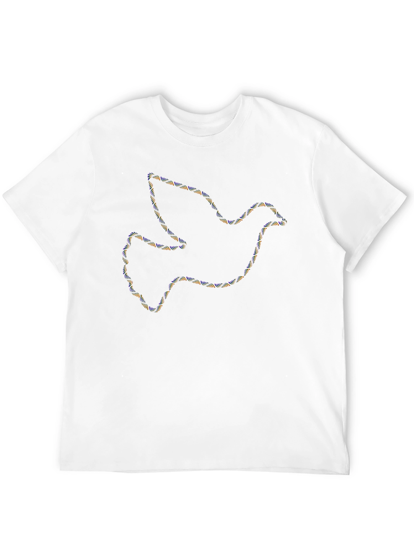Dove DNA Graphic Print Black T-Shirt