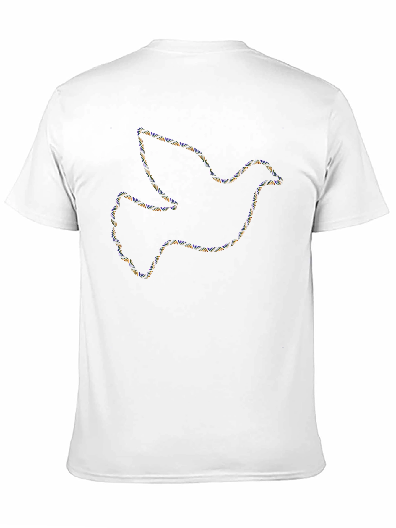 Dove DNA Graphic Print Black T-Shirt