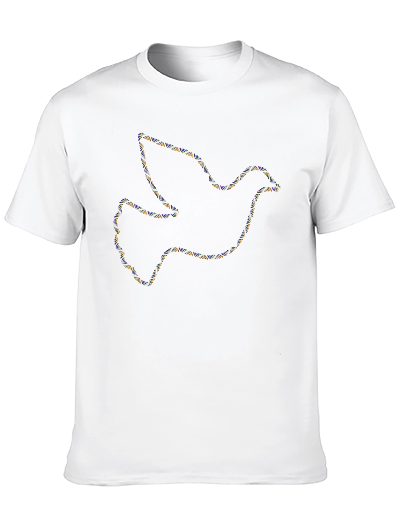 Dove DNA Graphic Print Black T-Shirt
