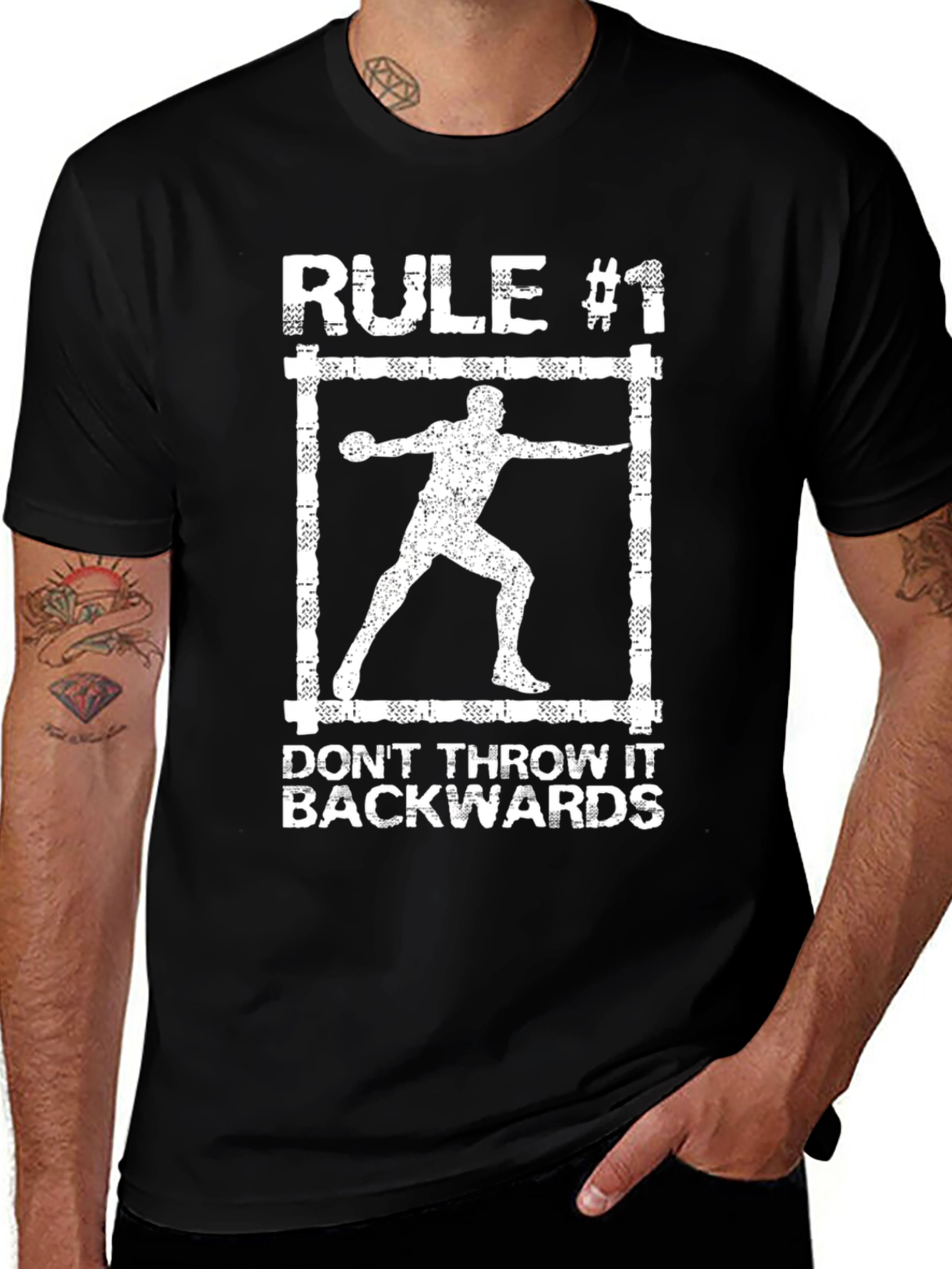 Rule #1 Discus Thrower T-Shirt