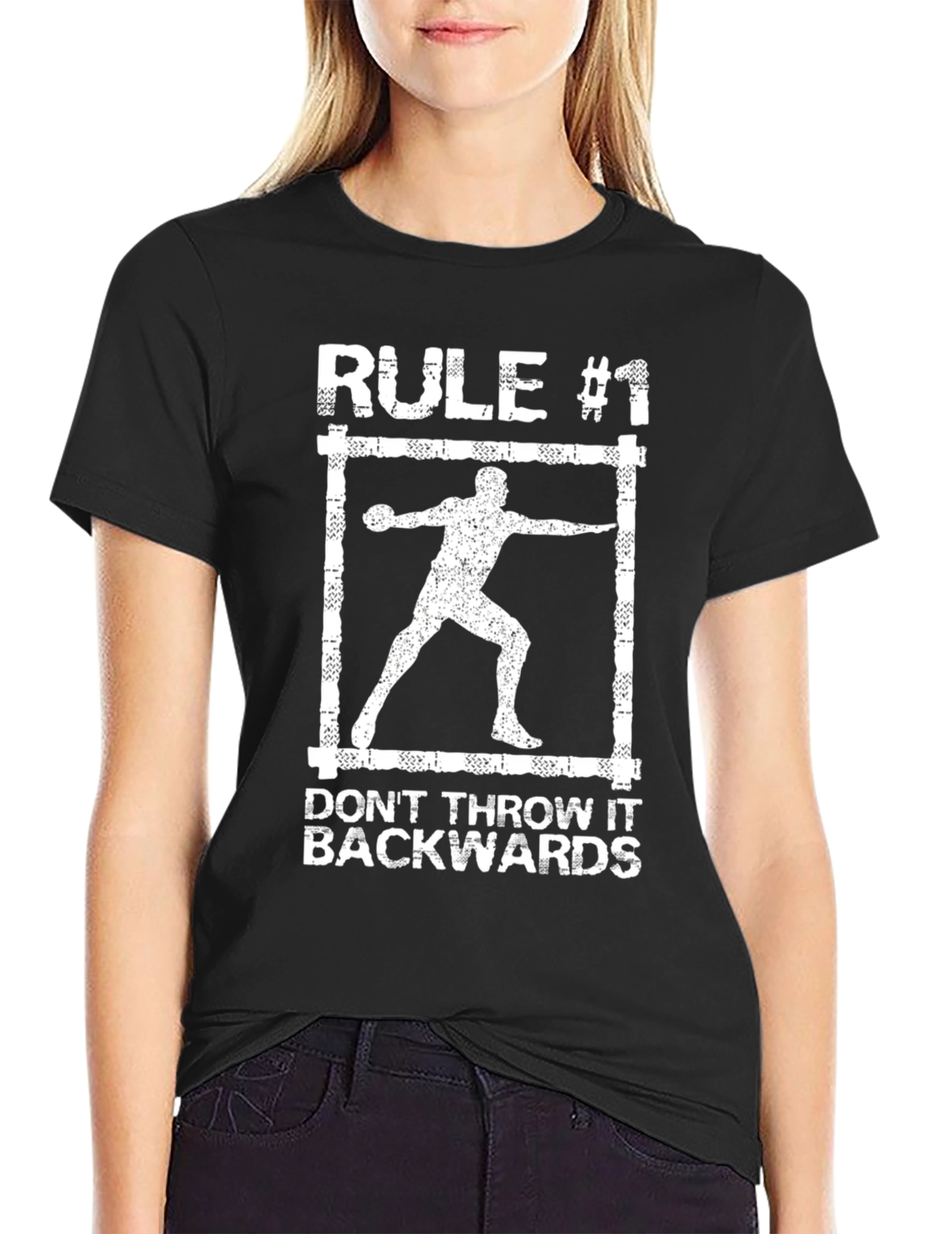 Rule #1 Discus Thrower T-Shirt