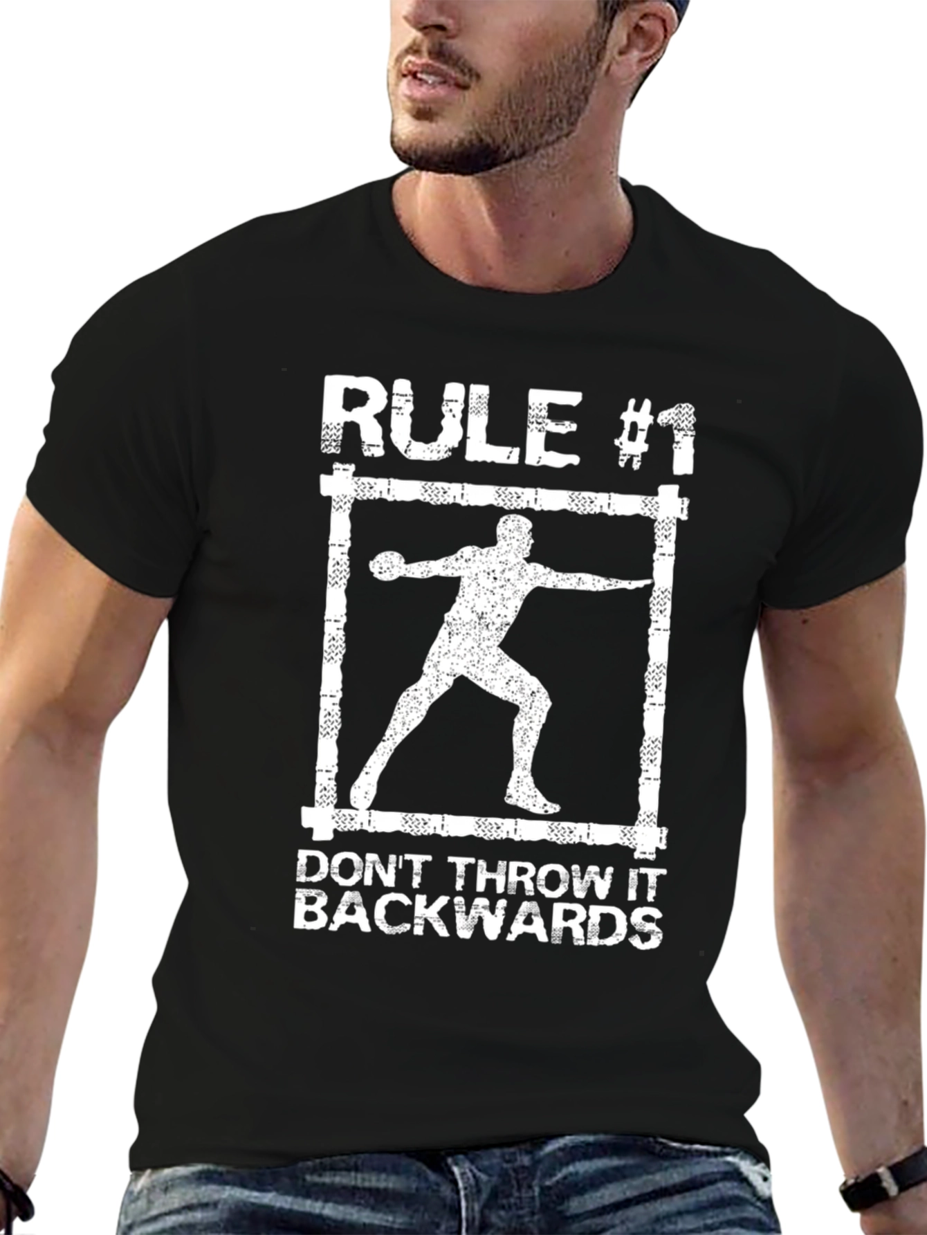 Rule #1 Discus Thrower T-Shirt