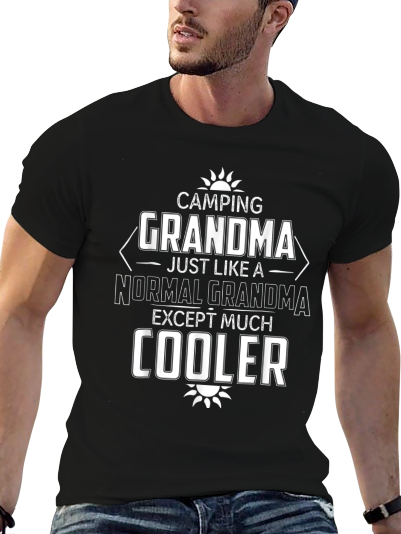 Camping Grandma T-Shirt - Much Cooler
