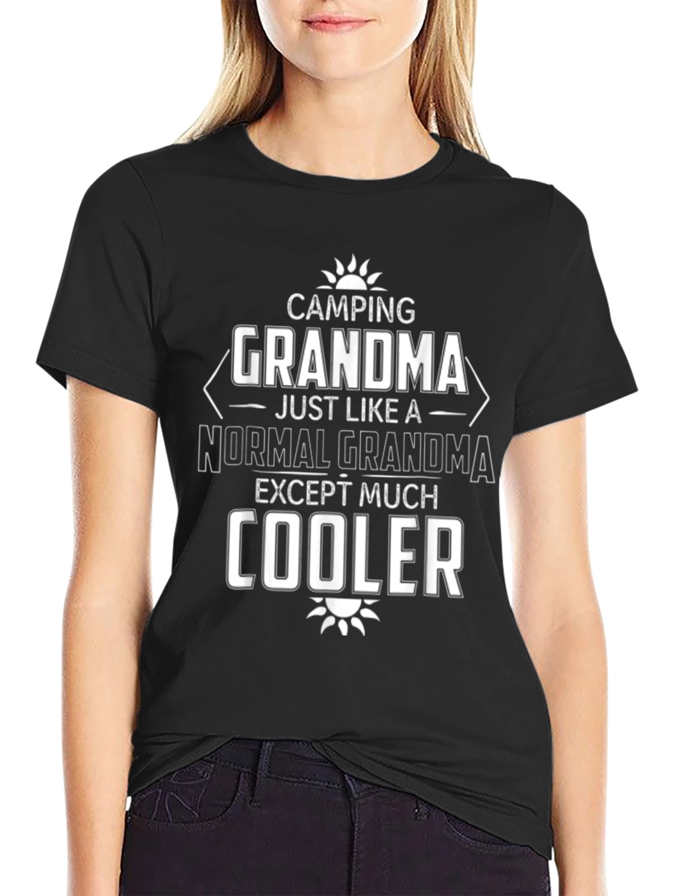 Camping Grandma T-Shirt - Much Cooler