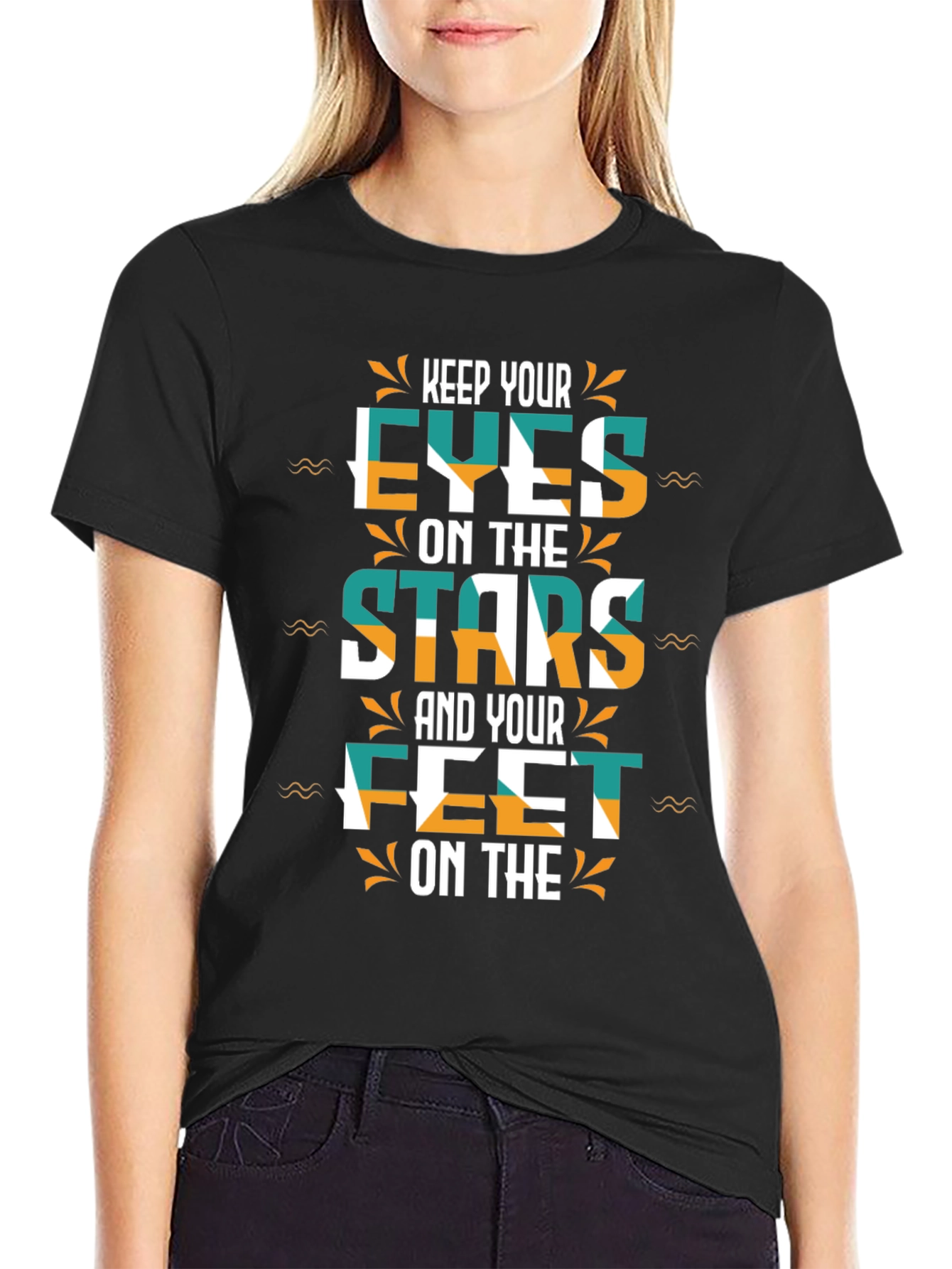 Keep Your Eyes on the Stars Graphic Tee
