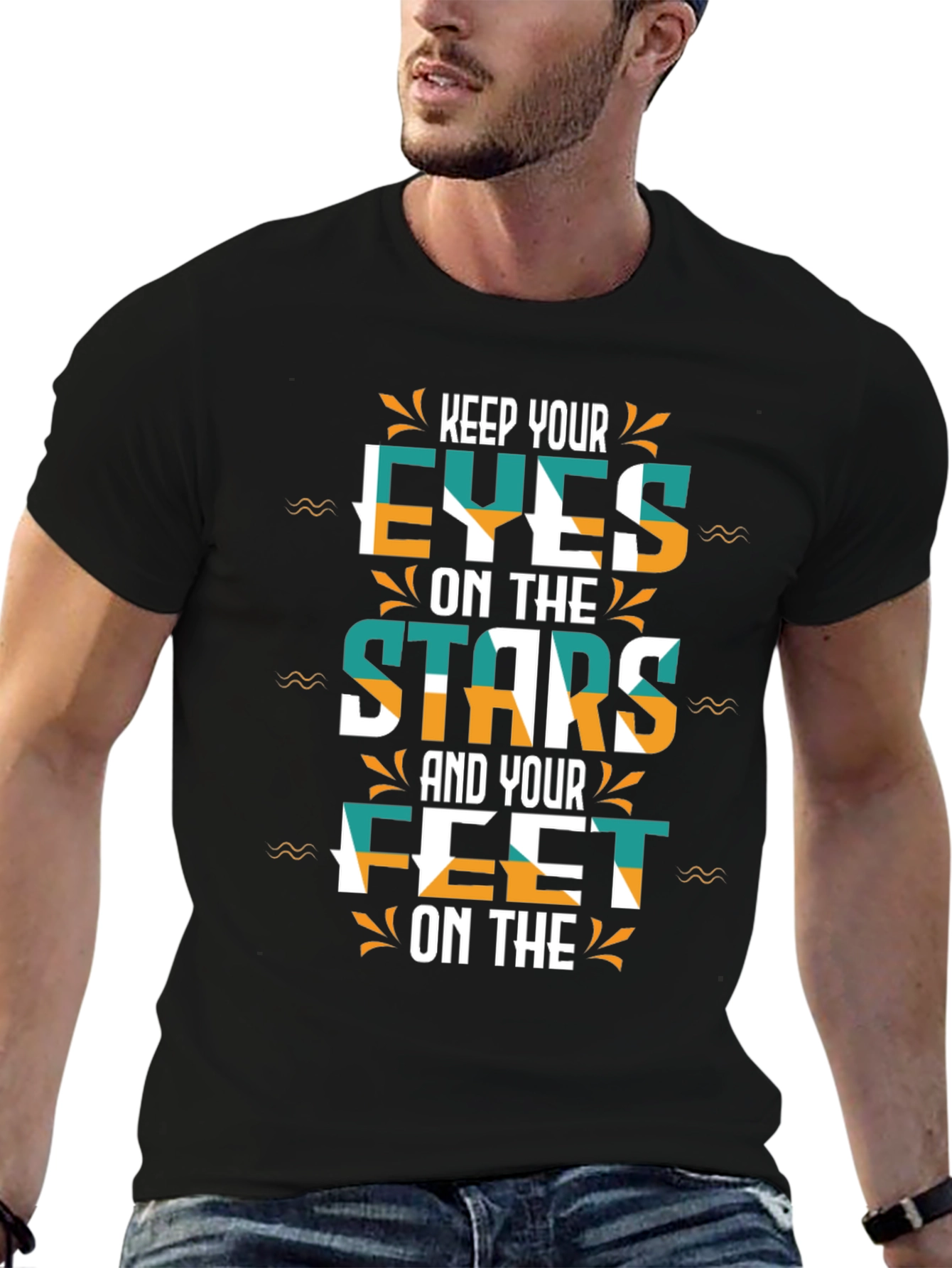 Keep Your Eyes on the Stars Graphic Tee