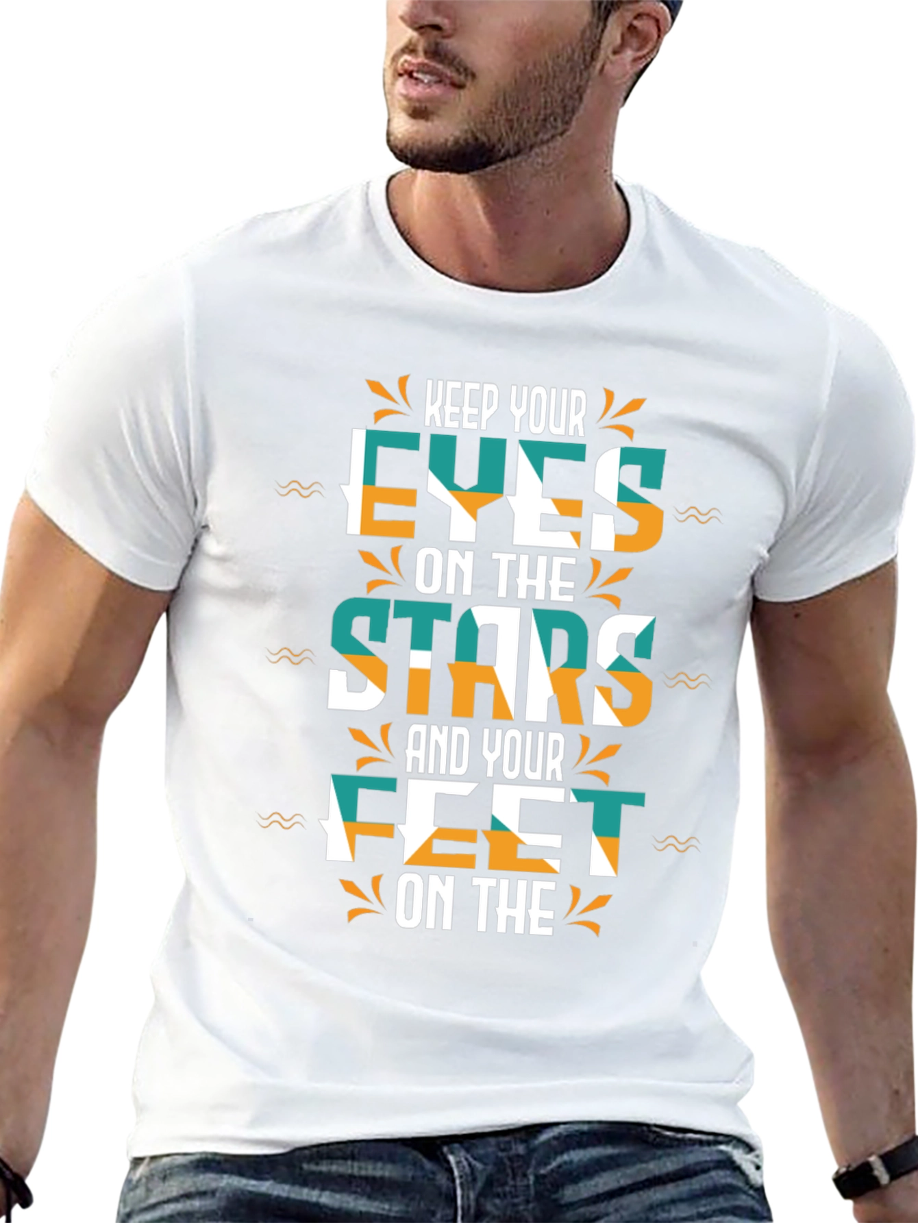 Keep Your Eyes on the Stars Graphic Tee