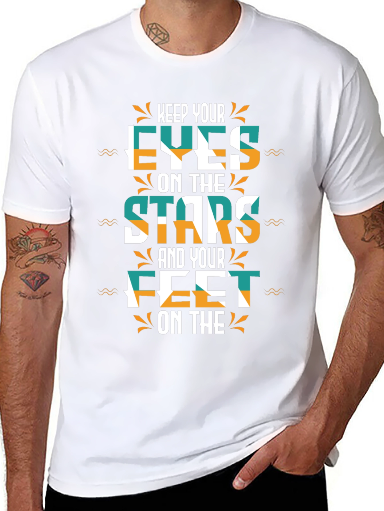 Keep Your Eyes on the Stars Graphic Tee