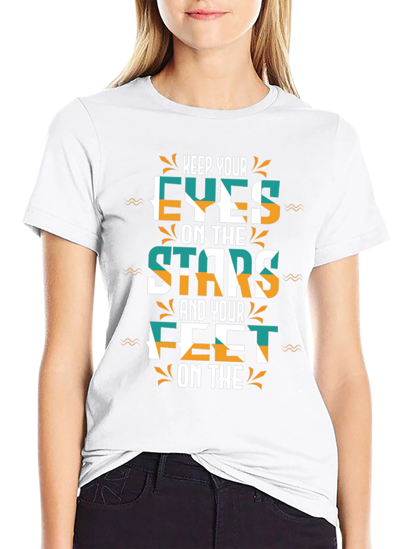 Keep Your Eyes on the Stars Graphic Tee