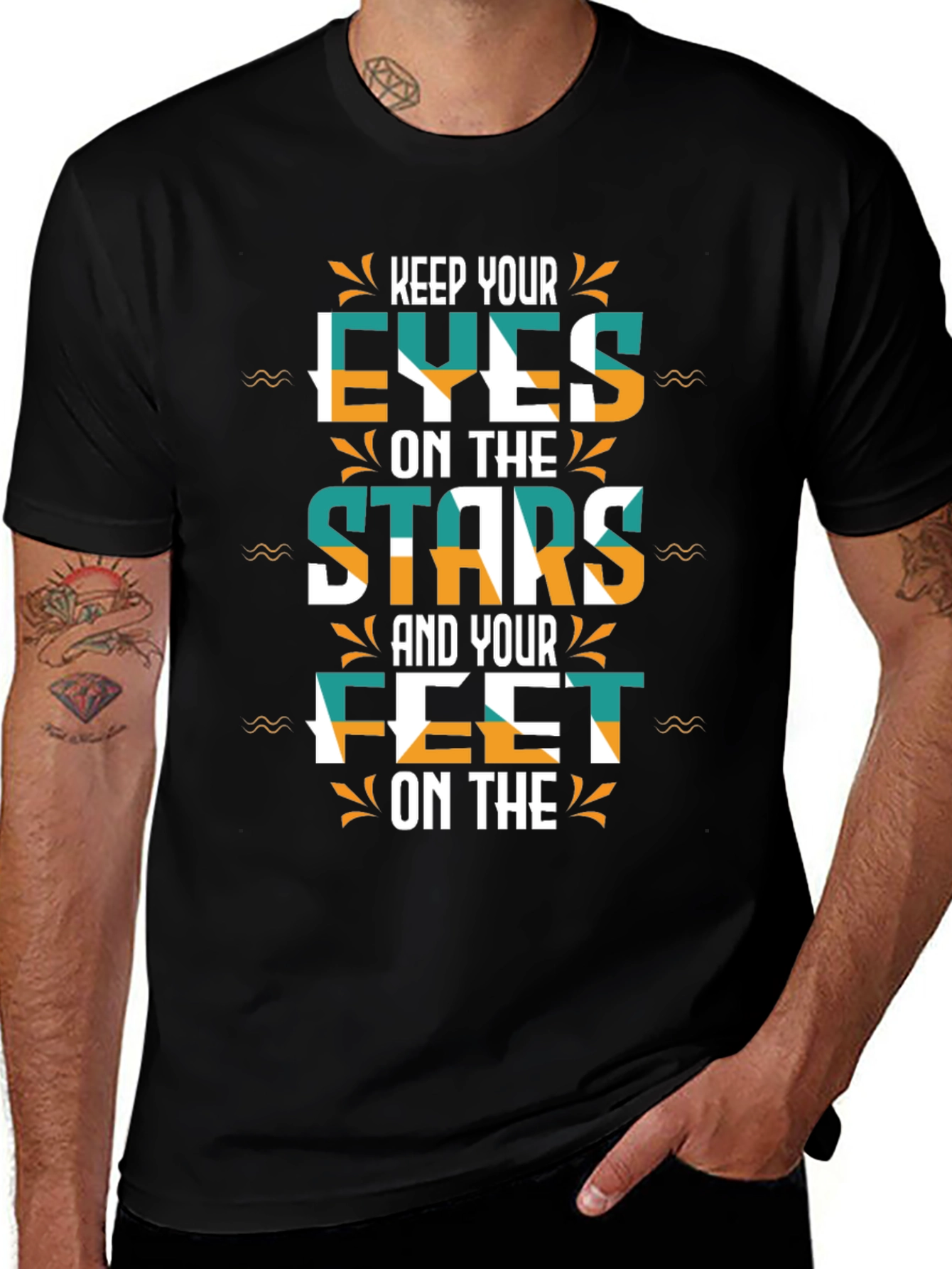 Keep Your Eyes on the Stars Graphic Tee