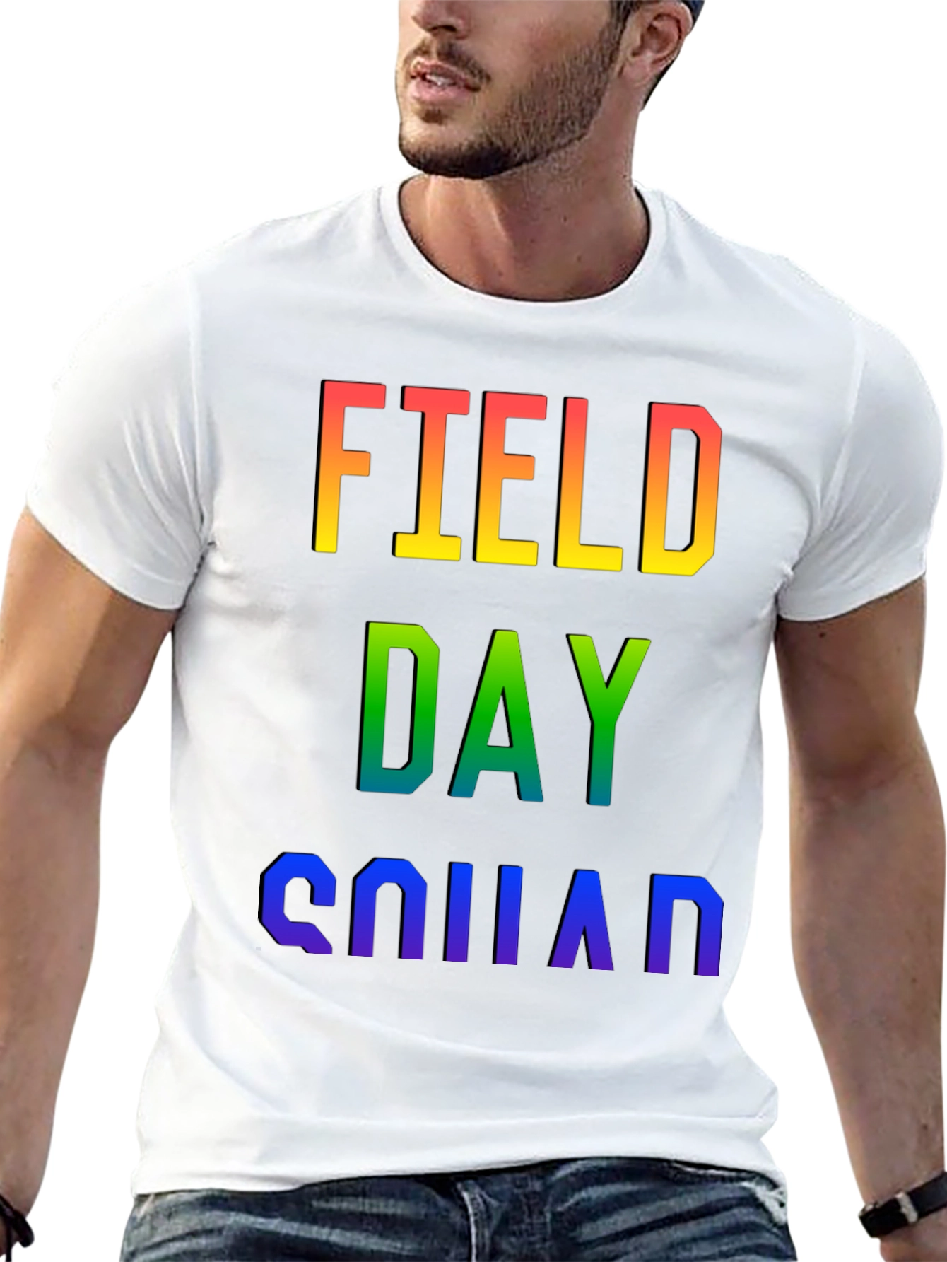 Field Day Squad T-Shirt - Rainbow Pride