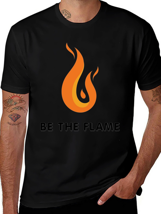 Be the Flame Graphic Tee - Black