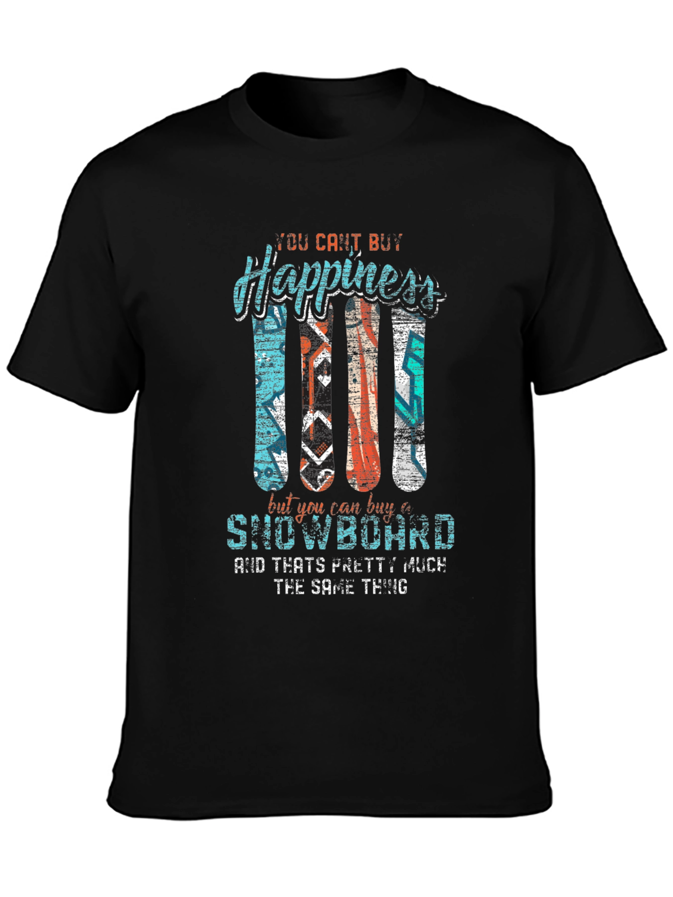 Snowboard Happiness T-Shirt