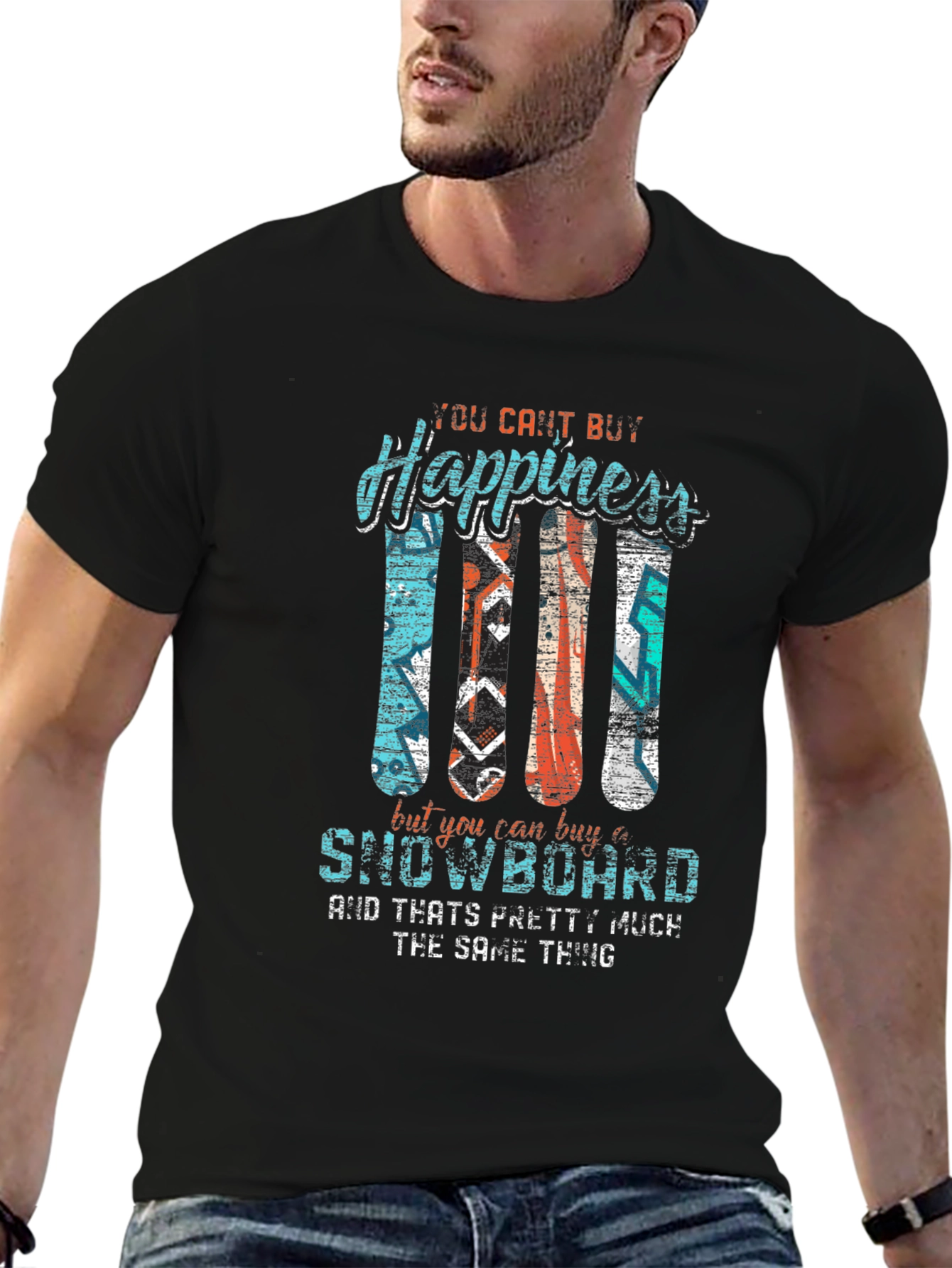 Snowboard Happiness T-Shirt