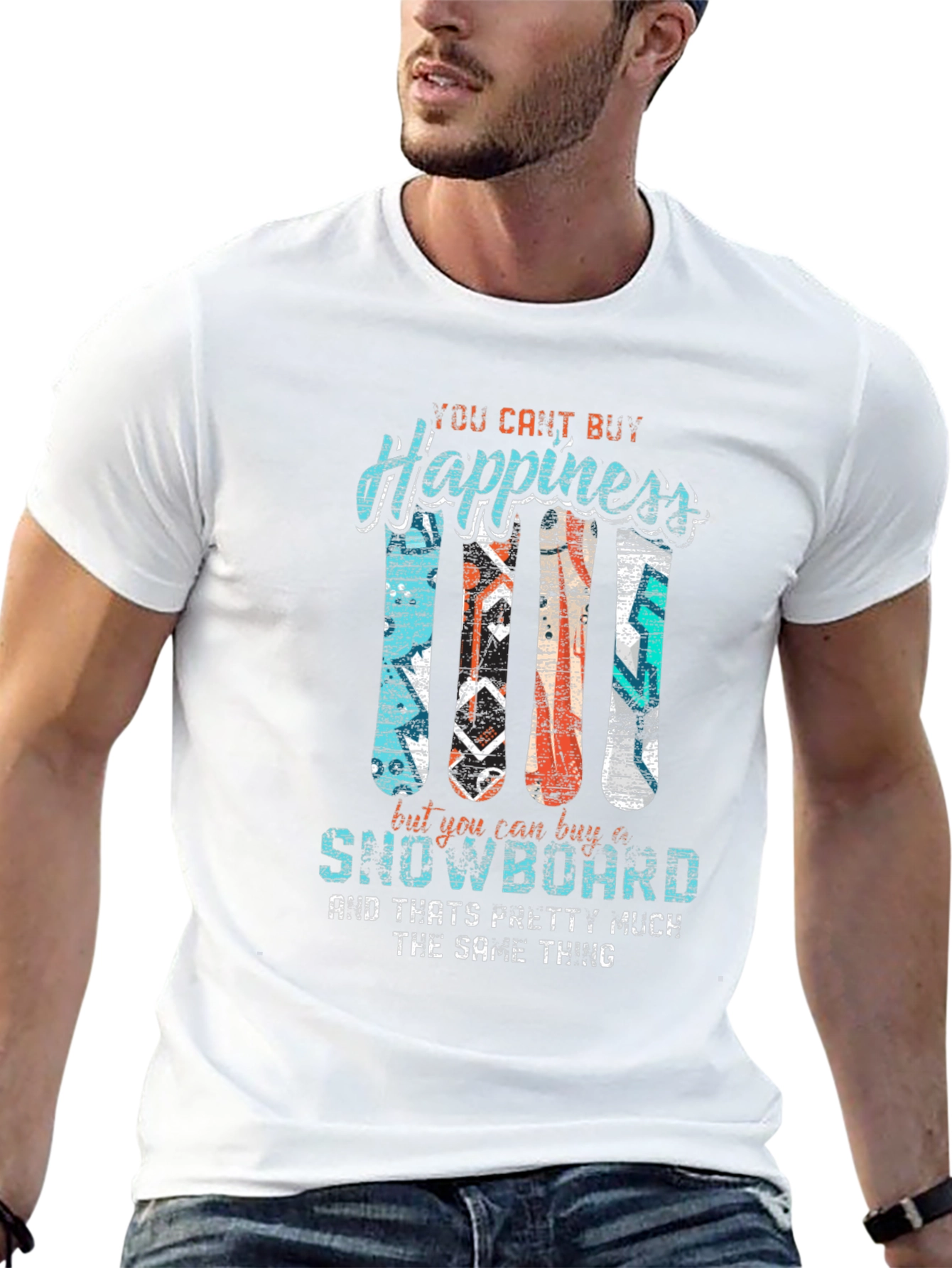 Snowboard Happiness T-Shirt