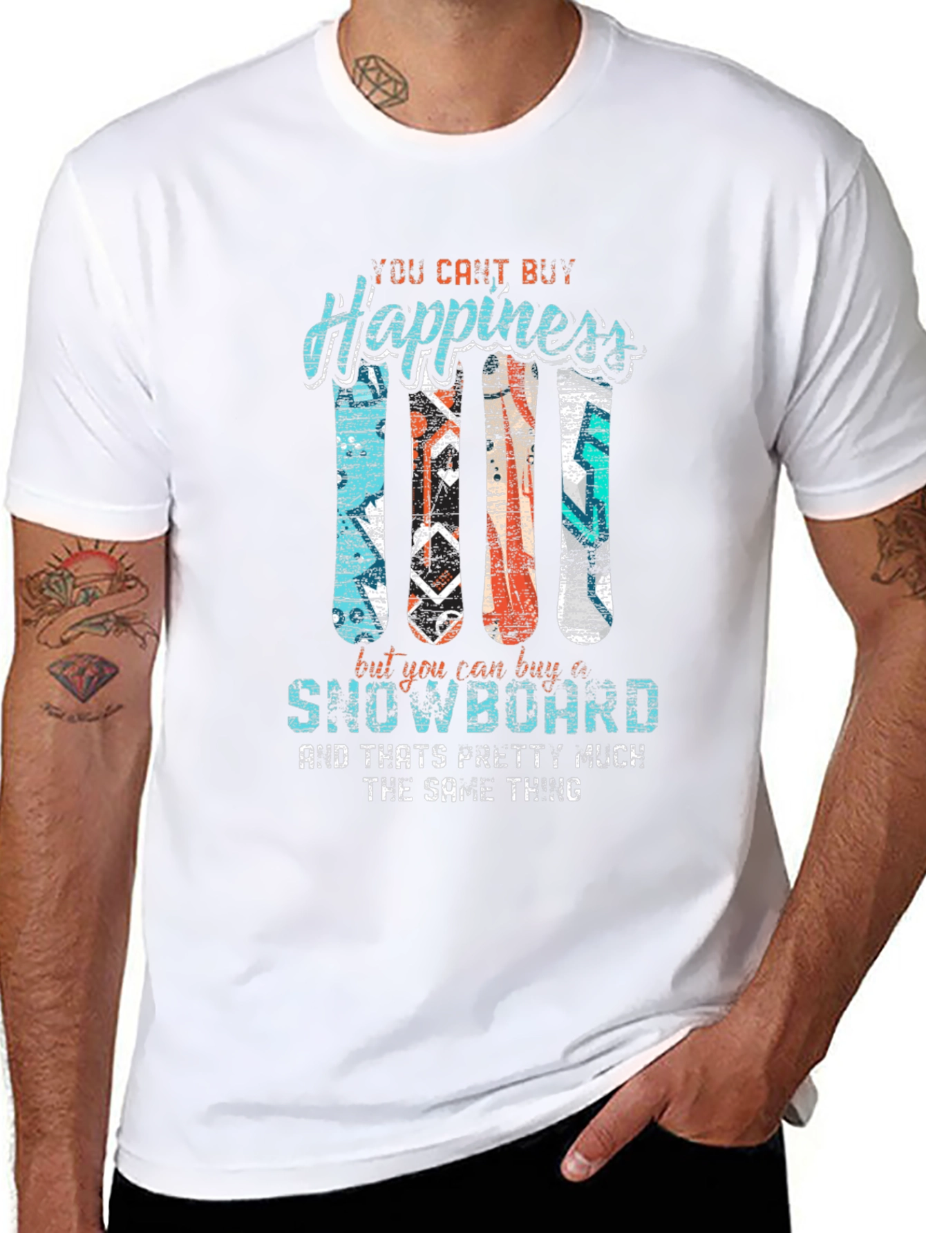 Snowboard Happiness T-Shirt