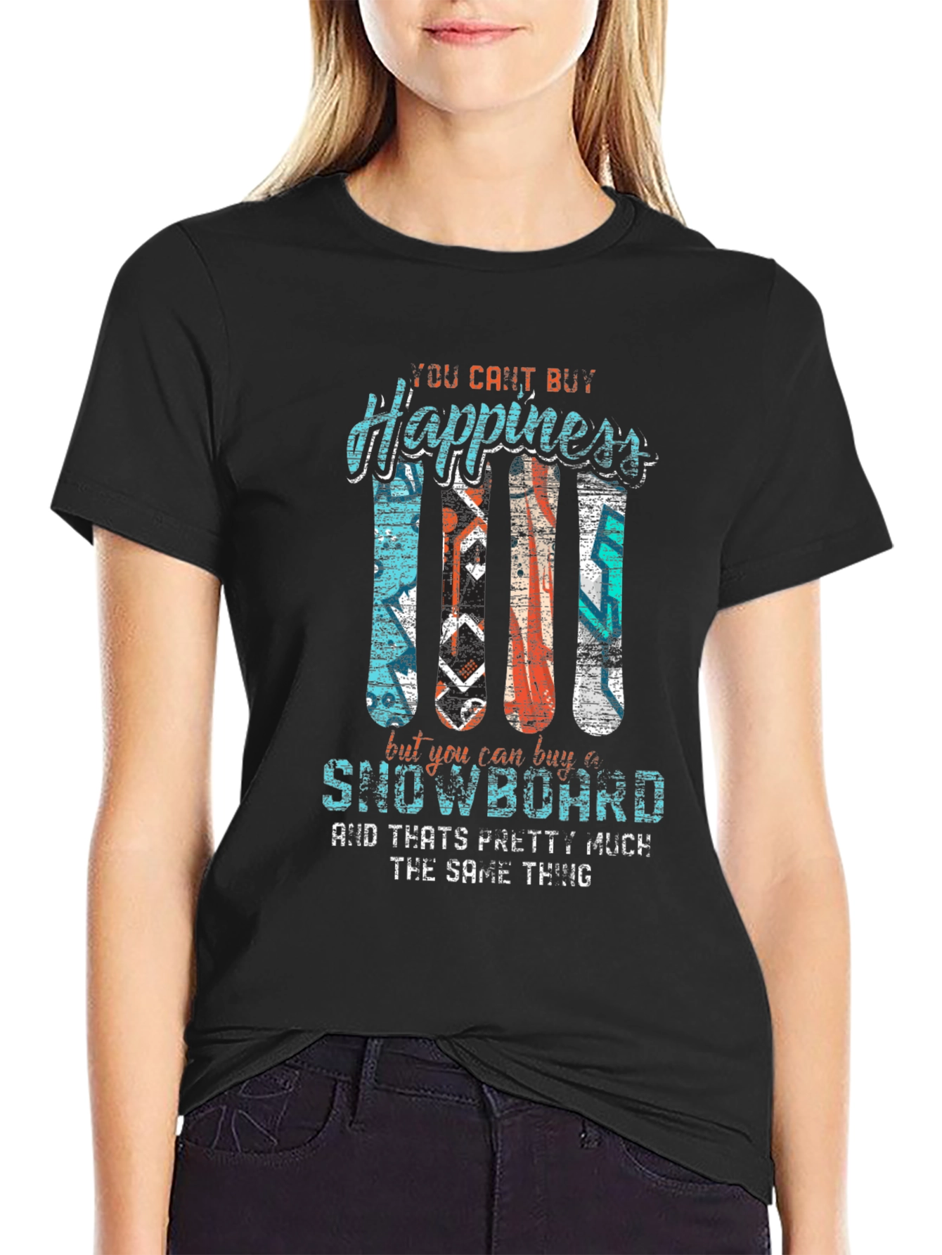Snowboard Happiness T-Shirt