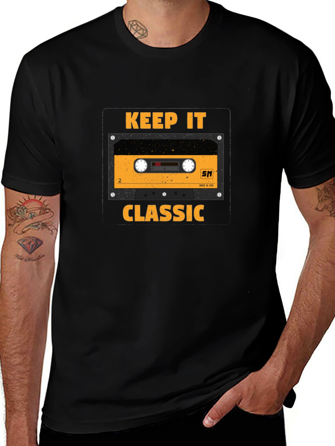 Keep It Classic Cassette Tape T-Shirt