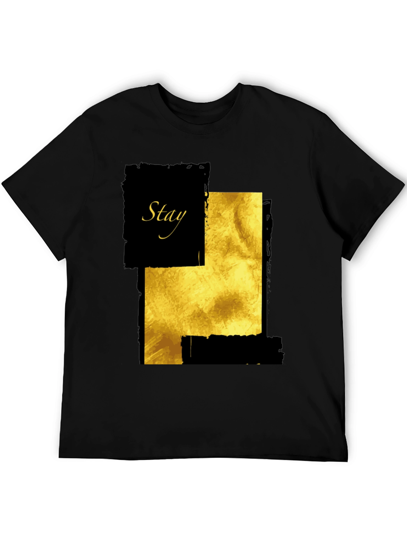 Stay Golden Graphic T-Shirt - Mens Fashion Tee