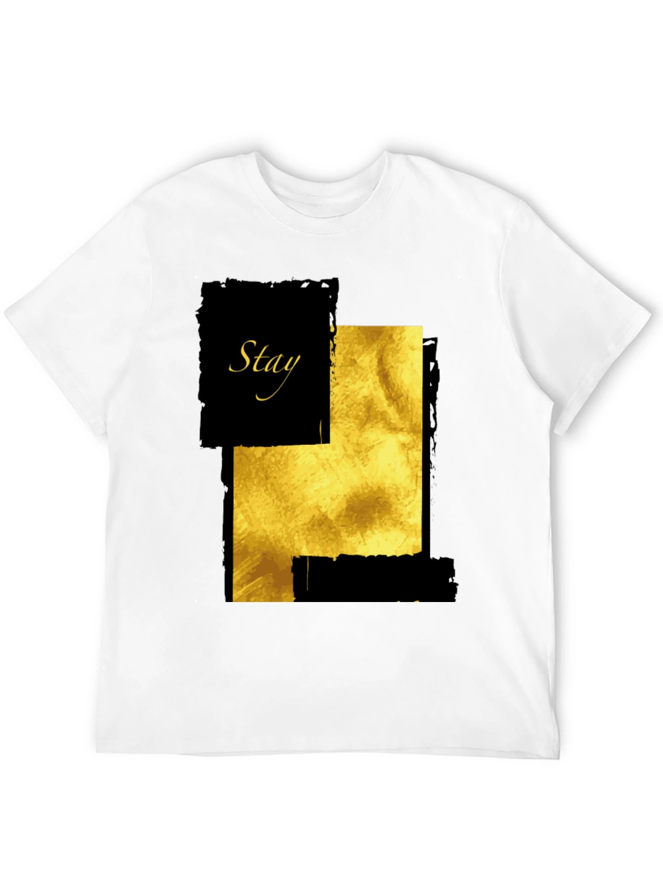 Stay Golden Graphic T-Shirt - Mens Fashion Tee
