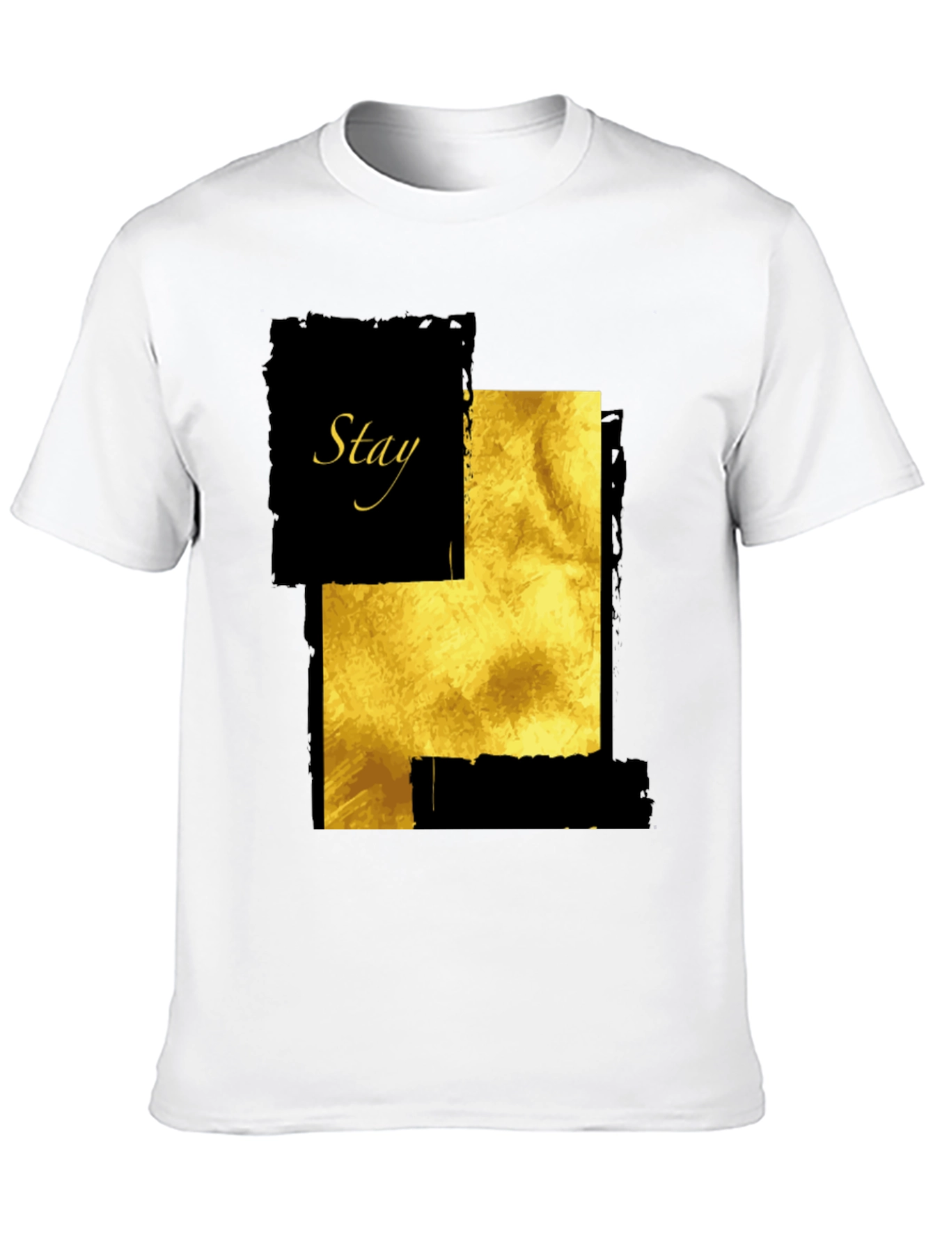 Stay Golden Graphic T-Shirt - Mens Fashion Tee