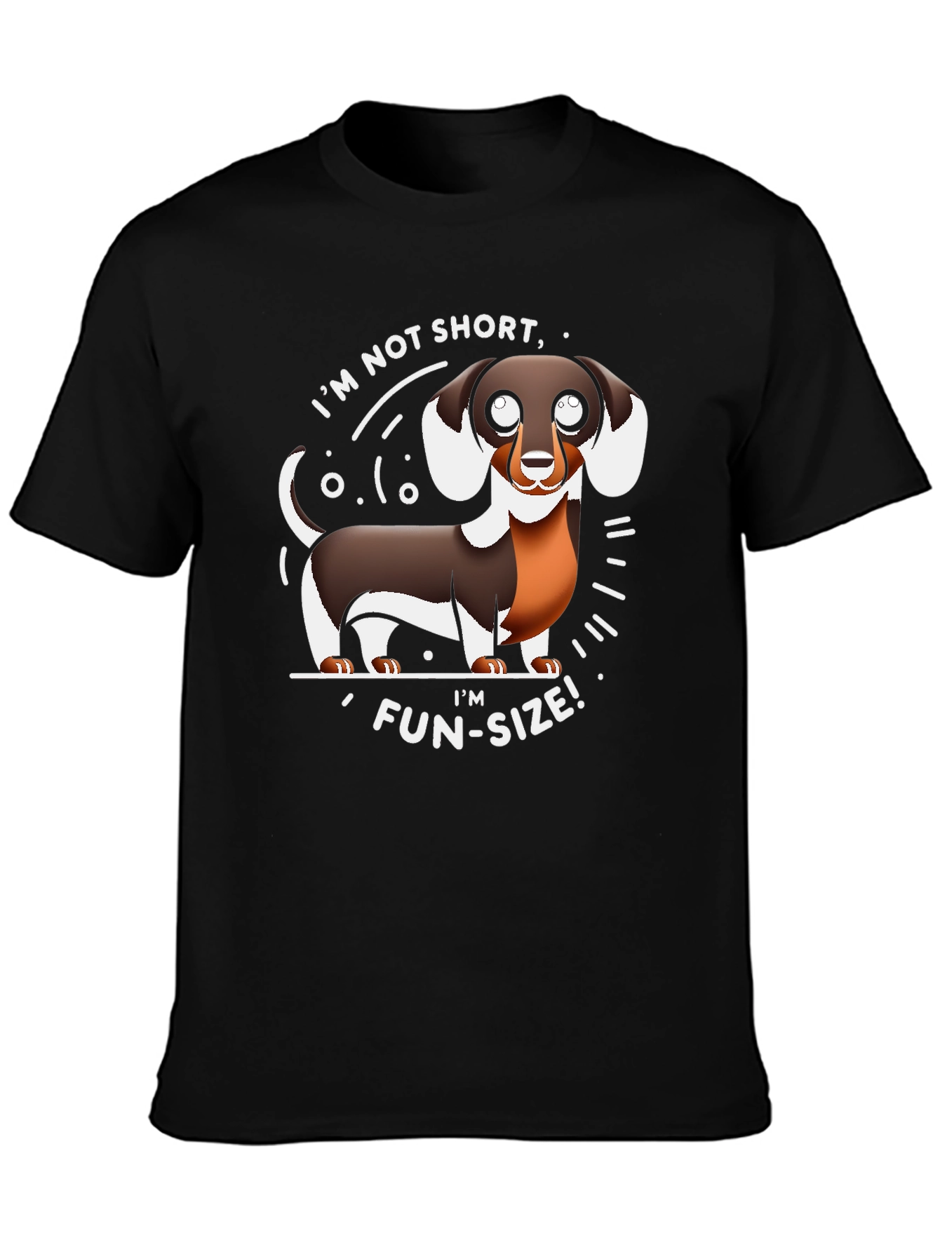 Fun-Size Dachshund Graphic Tee
