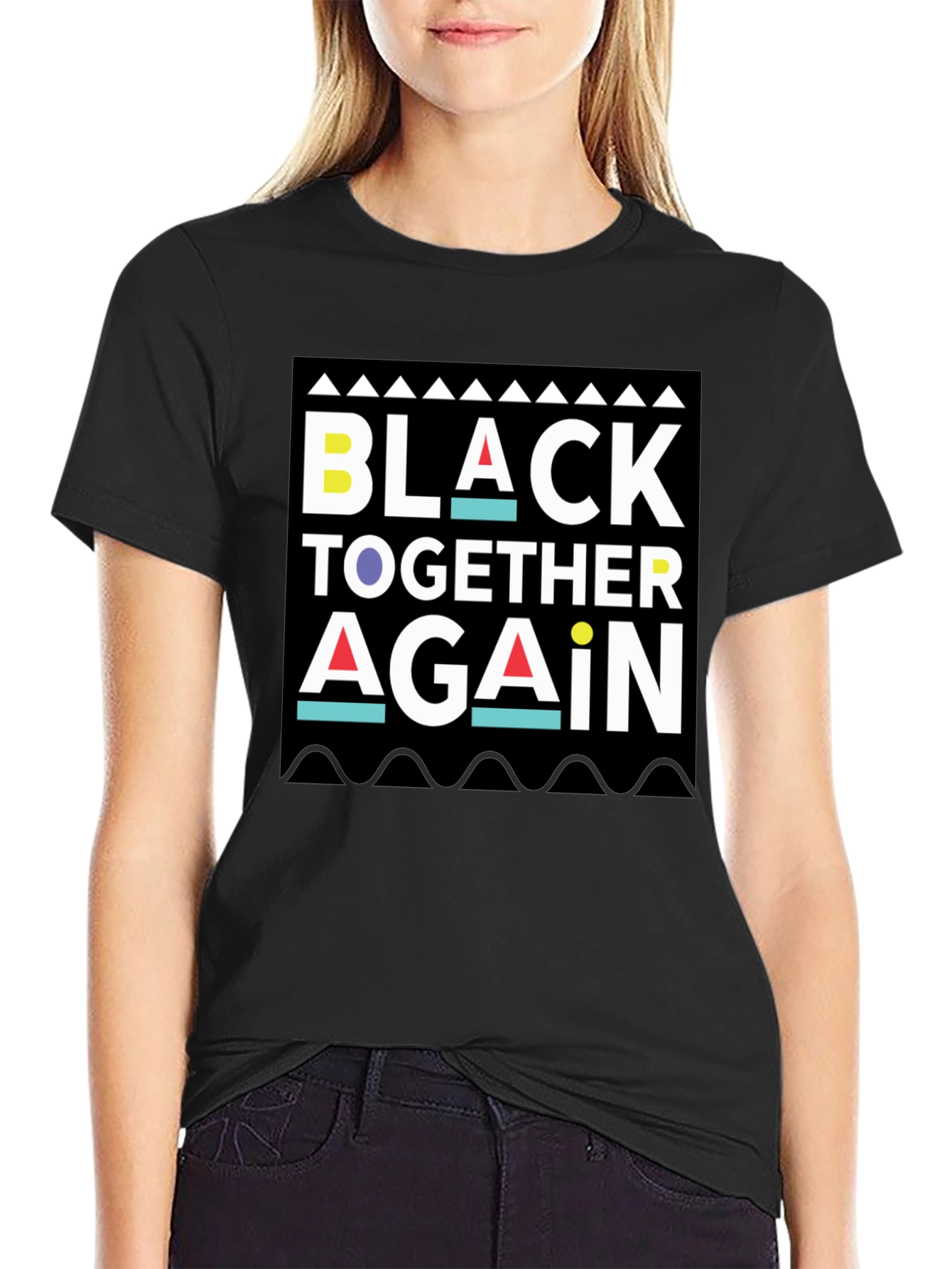 Black Together Again Graphic Tee