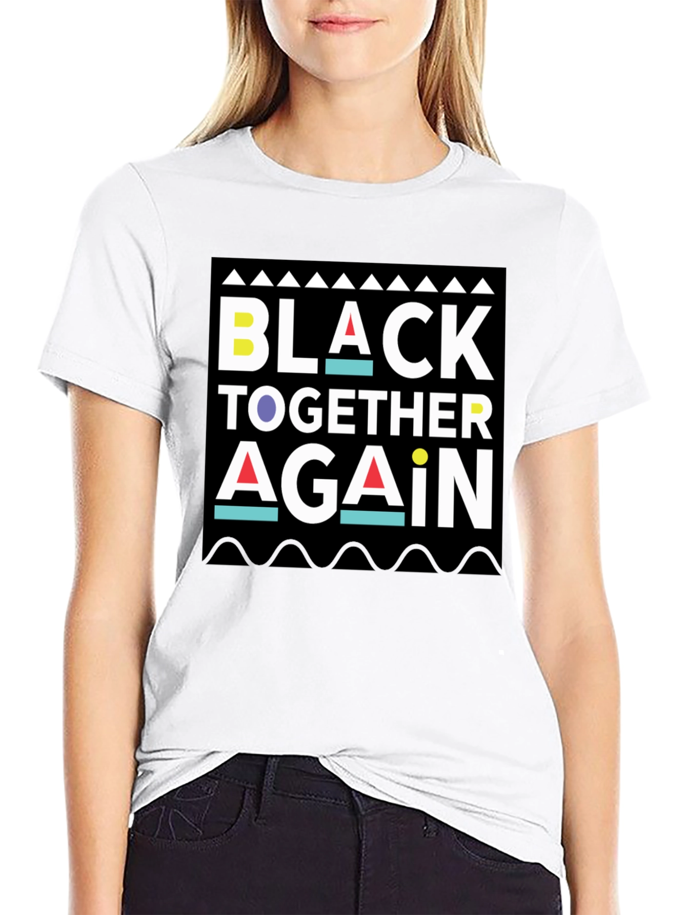 Black Together Again Graphic Tee