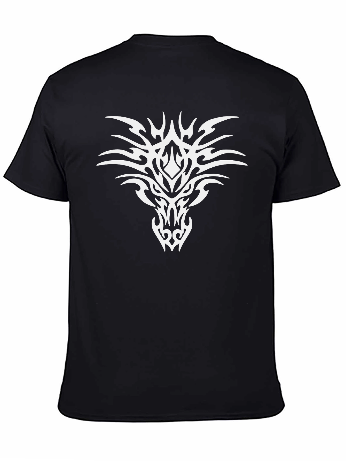 Tribal Graphic Black T-Shirt