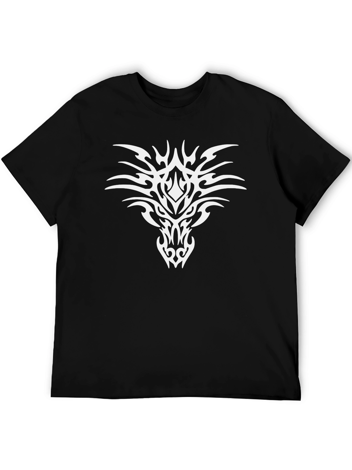 Tribal Graphic Black T-Shirt