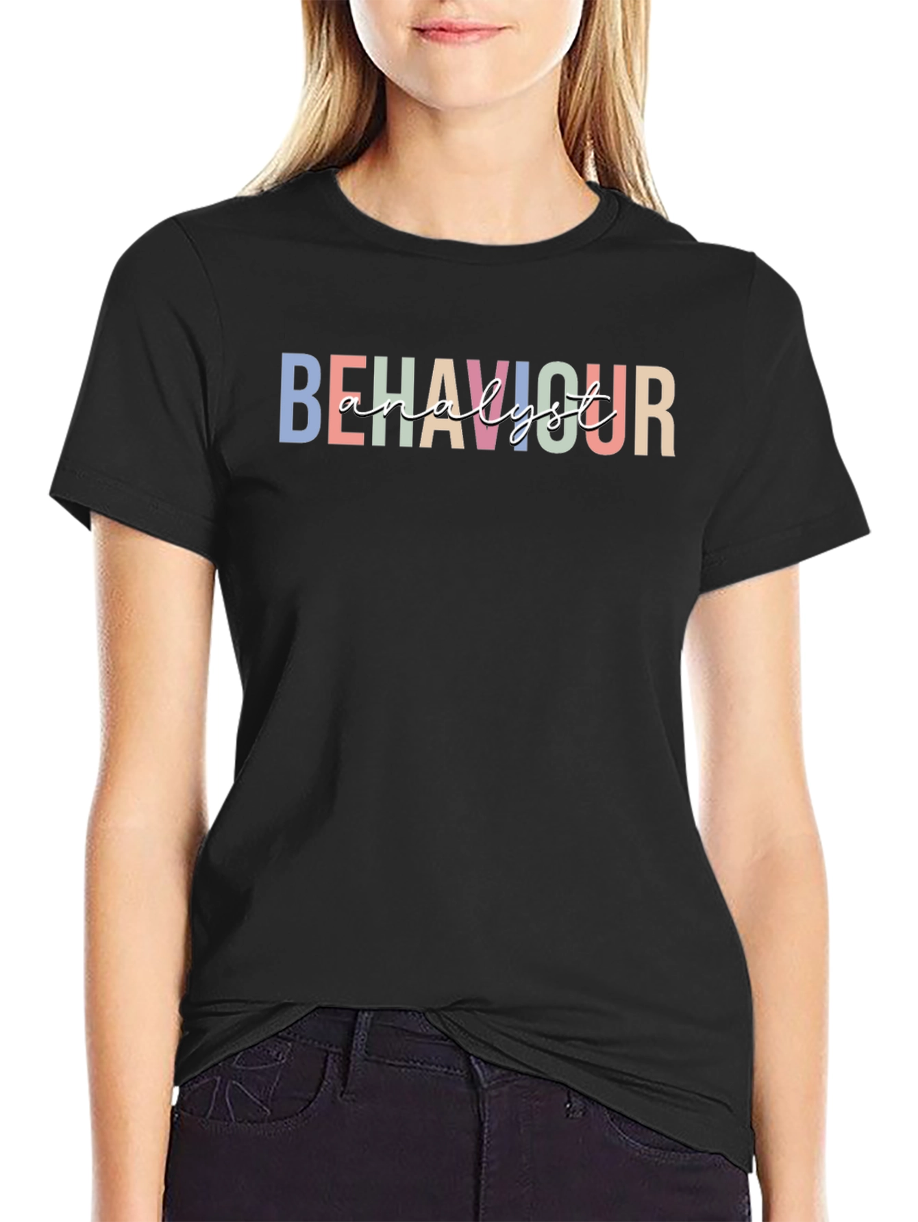 Behaviour Analyst T-Shirt - Black