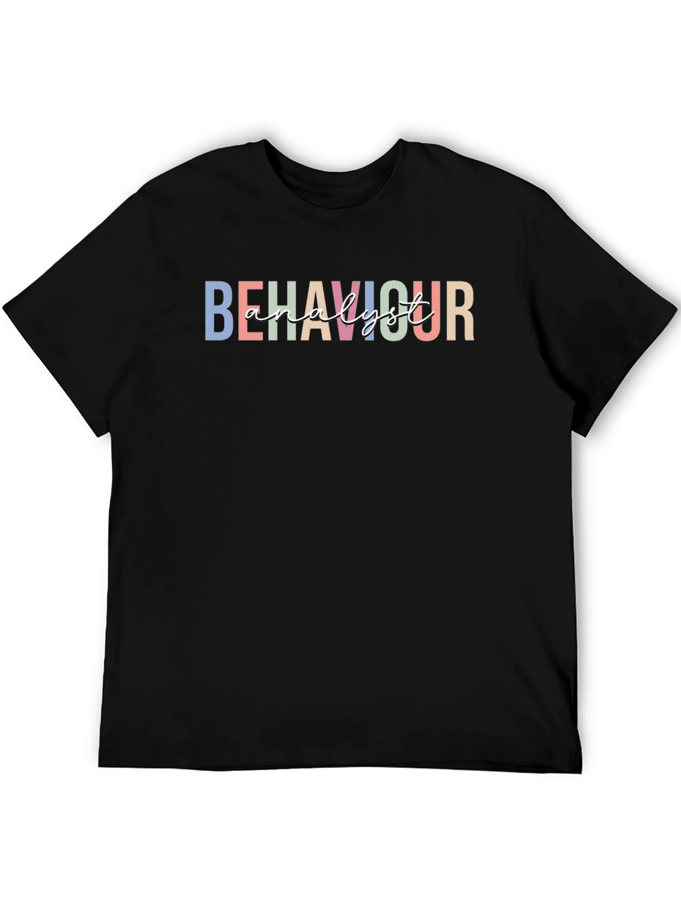 Behaviour Analyst T-Shirt - Black