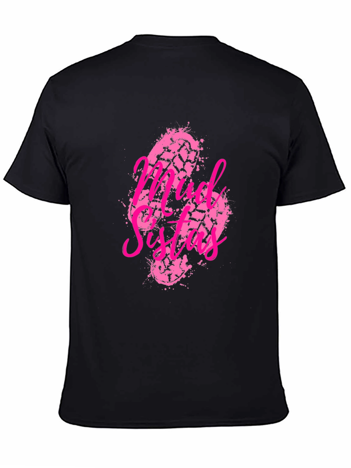 Mud Sisters Tee - Pink Print
