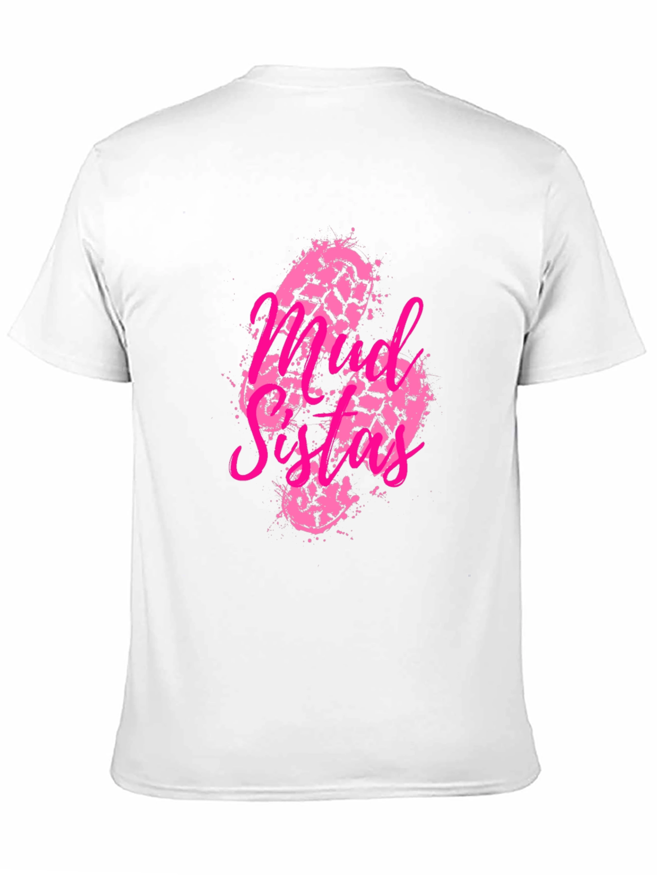 Mud Sisters Tee - Pink Print
