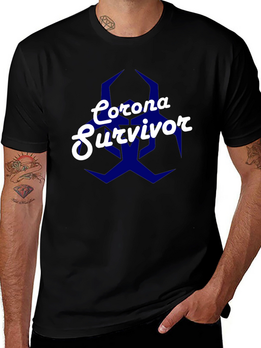 Corona Survivor T-Shirt - Bold Graphic Tee