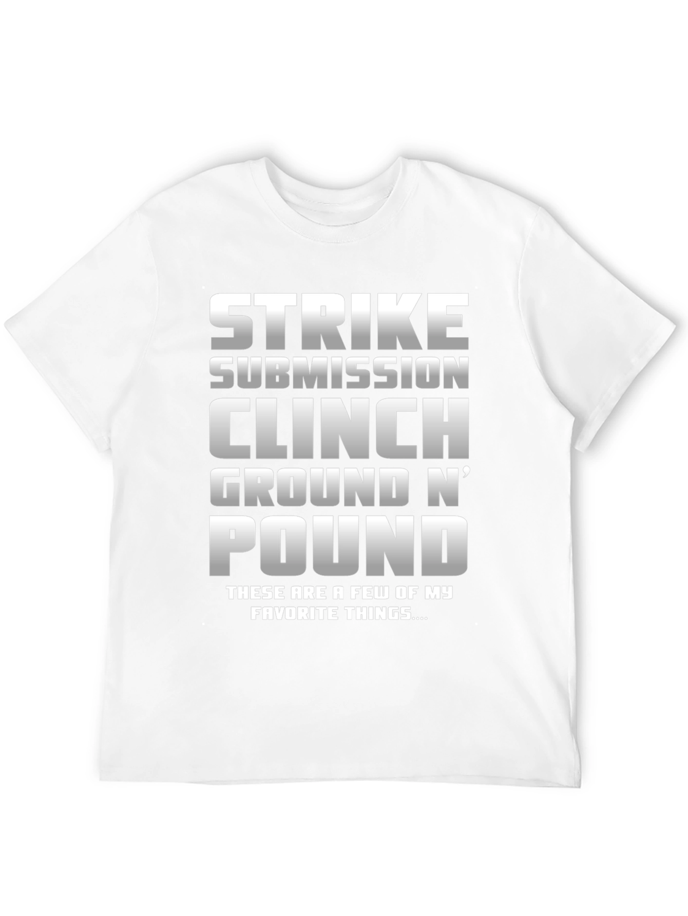 Strike Submission Clinch MMA T-Shirt