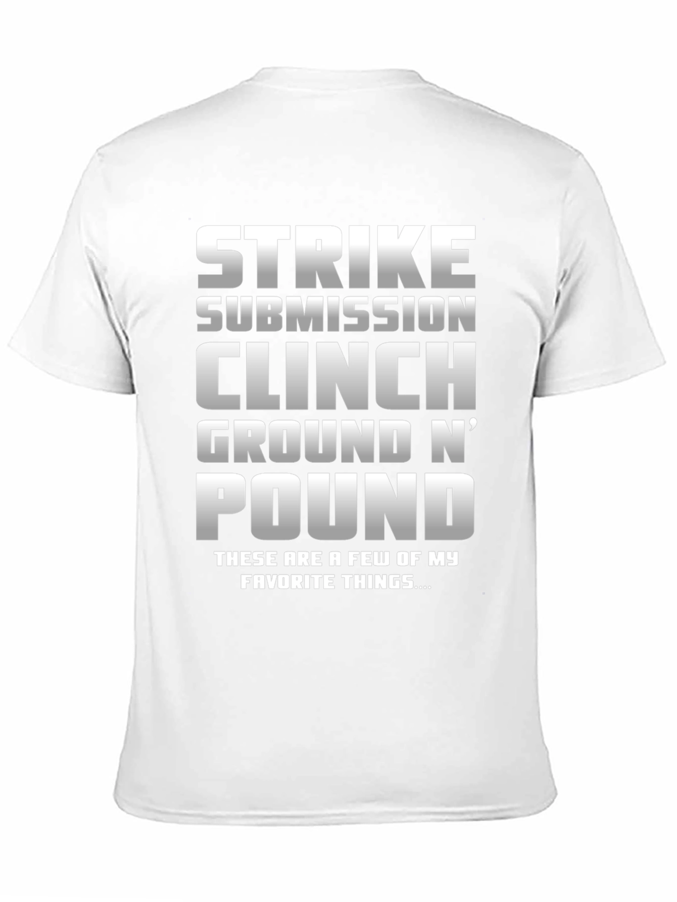 Strike Submission Clinch MMA T-Shirt