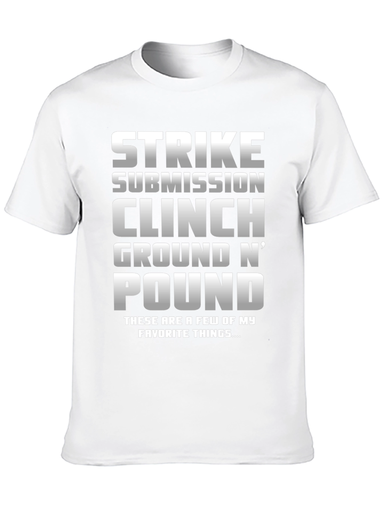 Strike Submission Clinch MMA T-Shirt