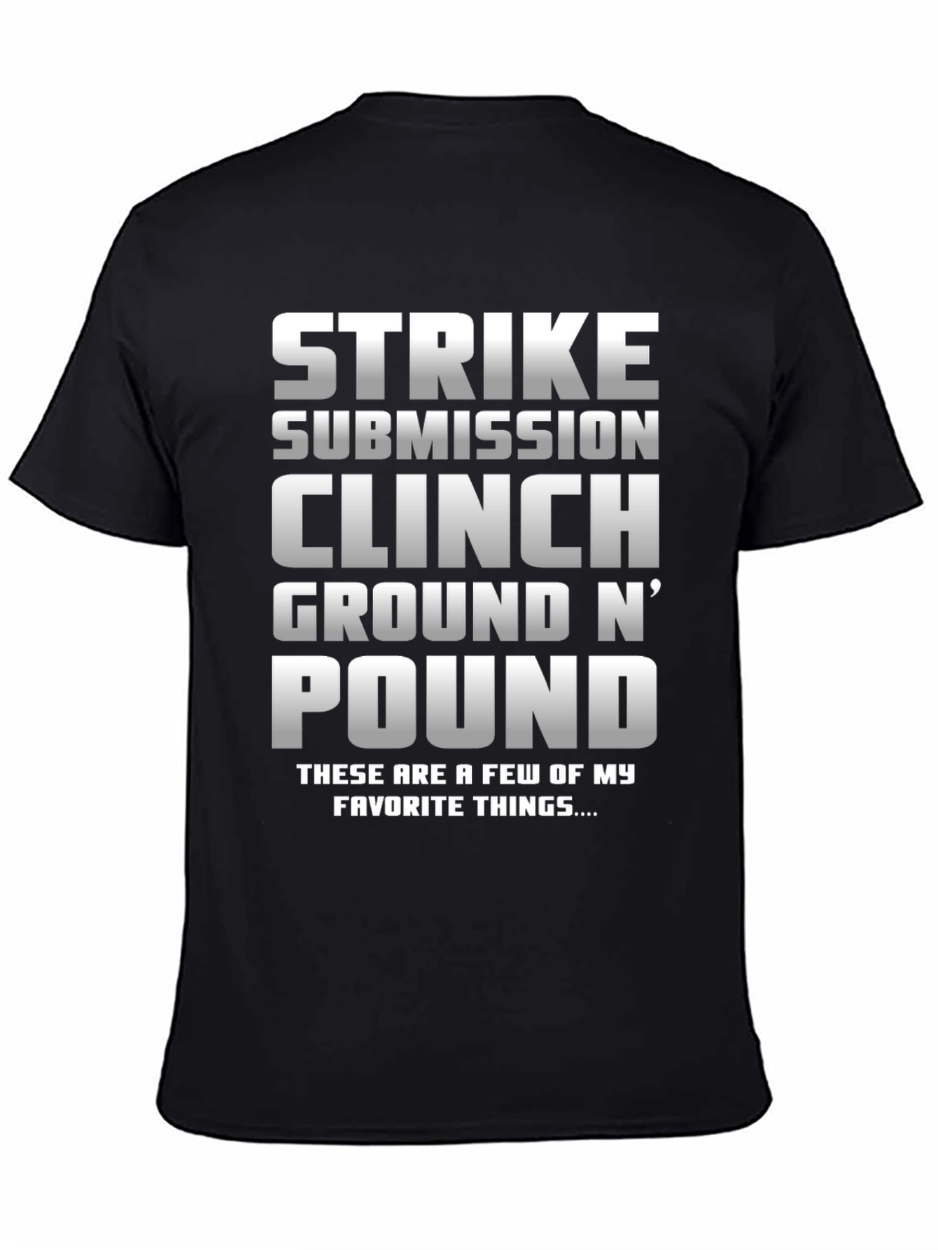 Strike Submission Clinch MMA T-Shirt