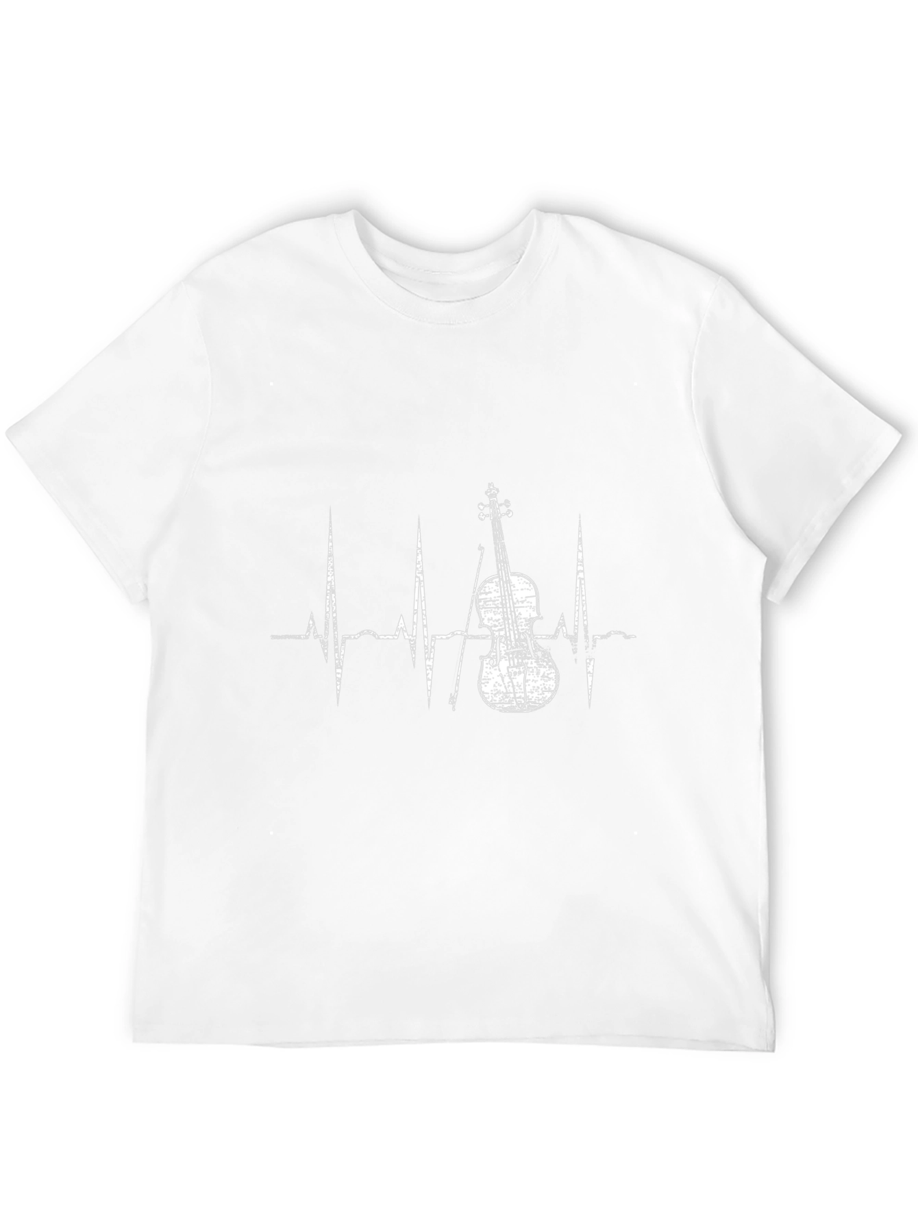 Violin Heartbeat T-Shirt - Musicians Passion
