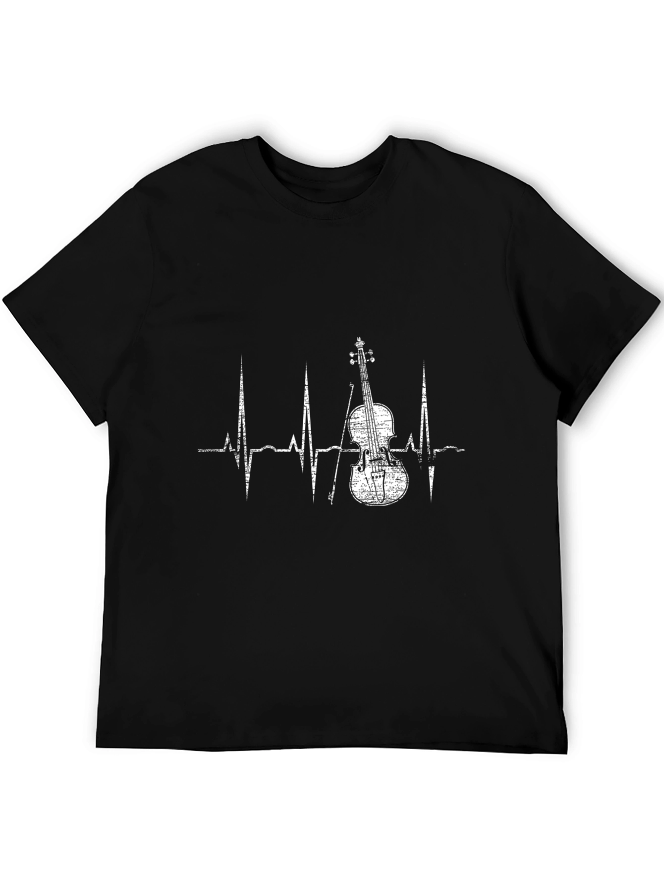 Violin Heartbeat T-Shirt - Musicians Passion
