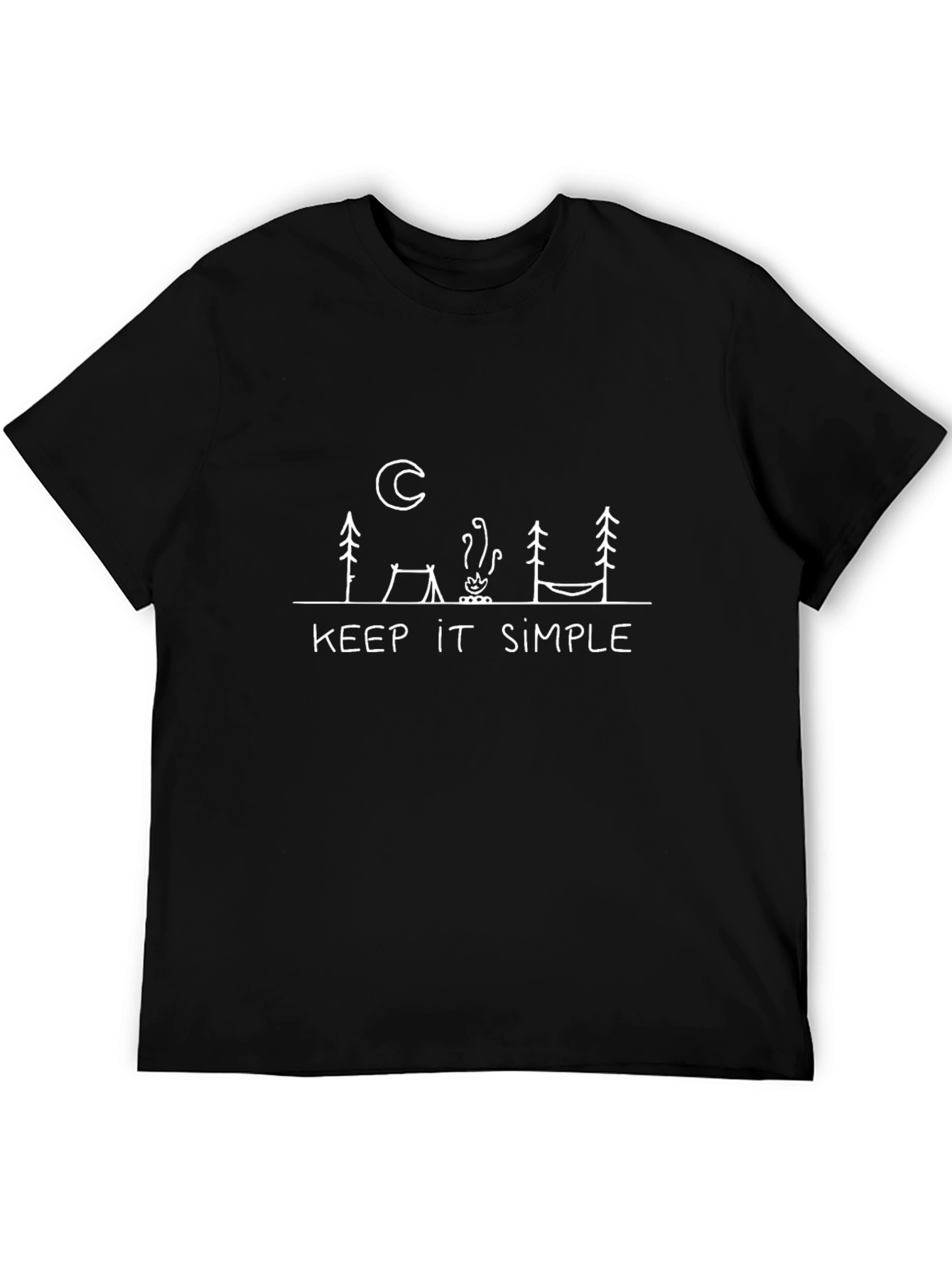 Keep It Simple Camping T-Shirt - Nature Lover Tee