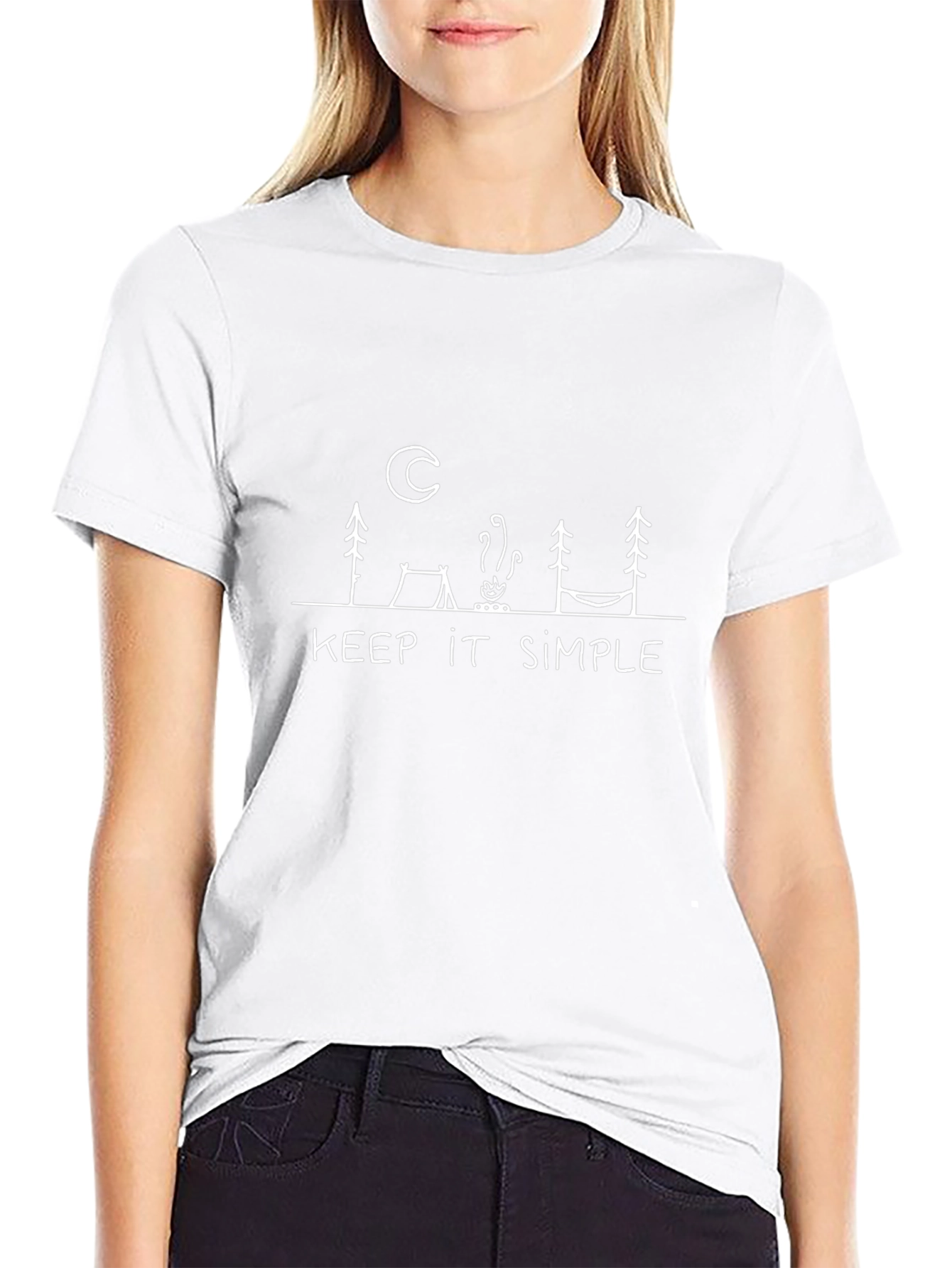 Keep It Simple Camping T-Shirt - Nature Lover Tee